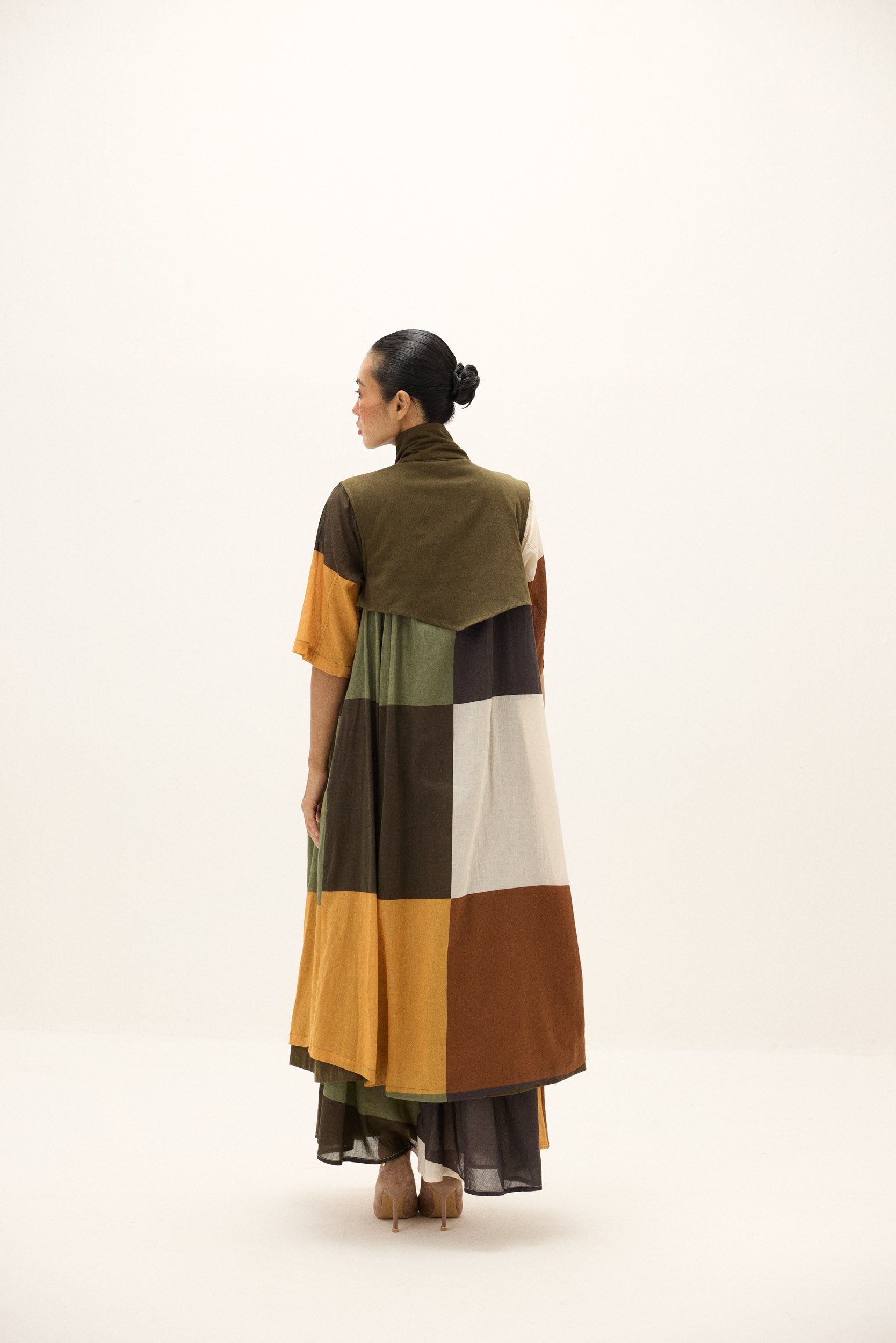 Autumn Veil Trench Coat