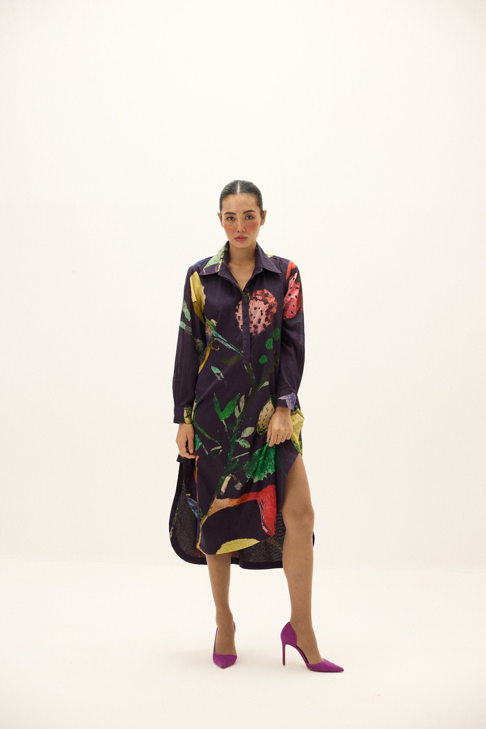 Plateau Shirt Dress