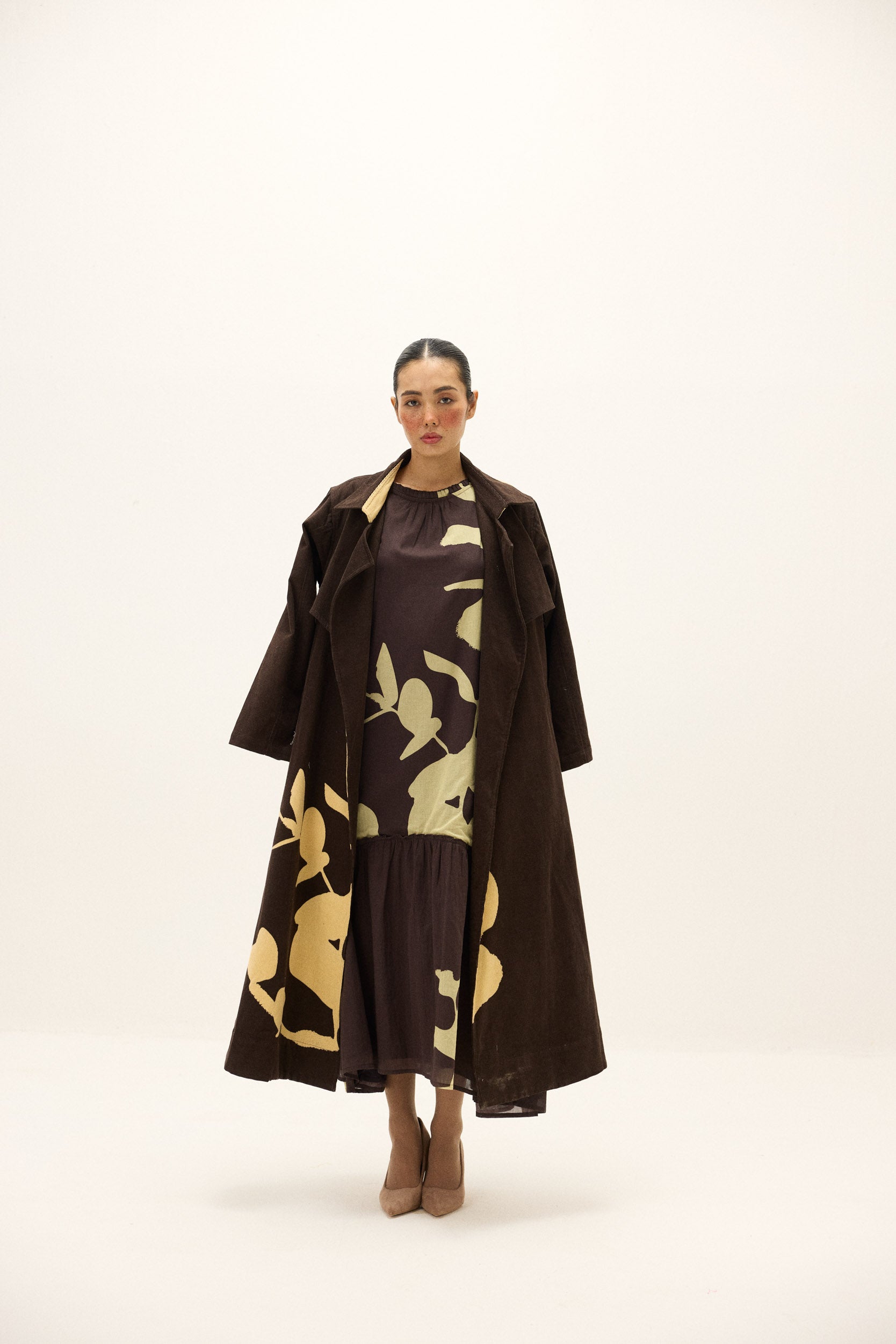 Sepia Trench Coat