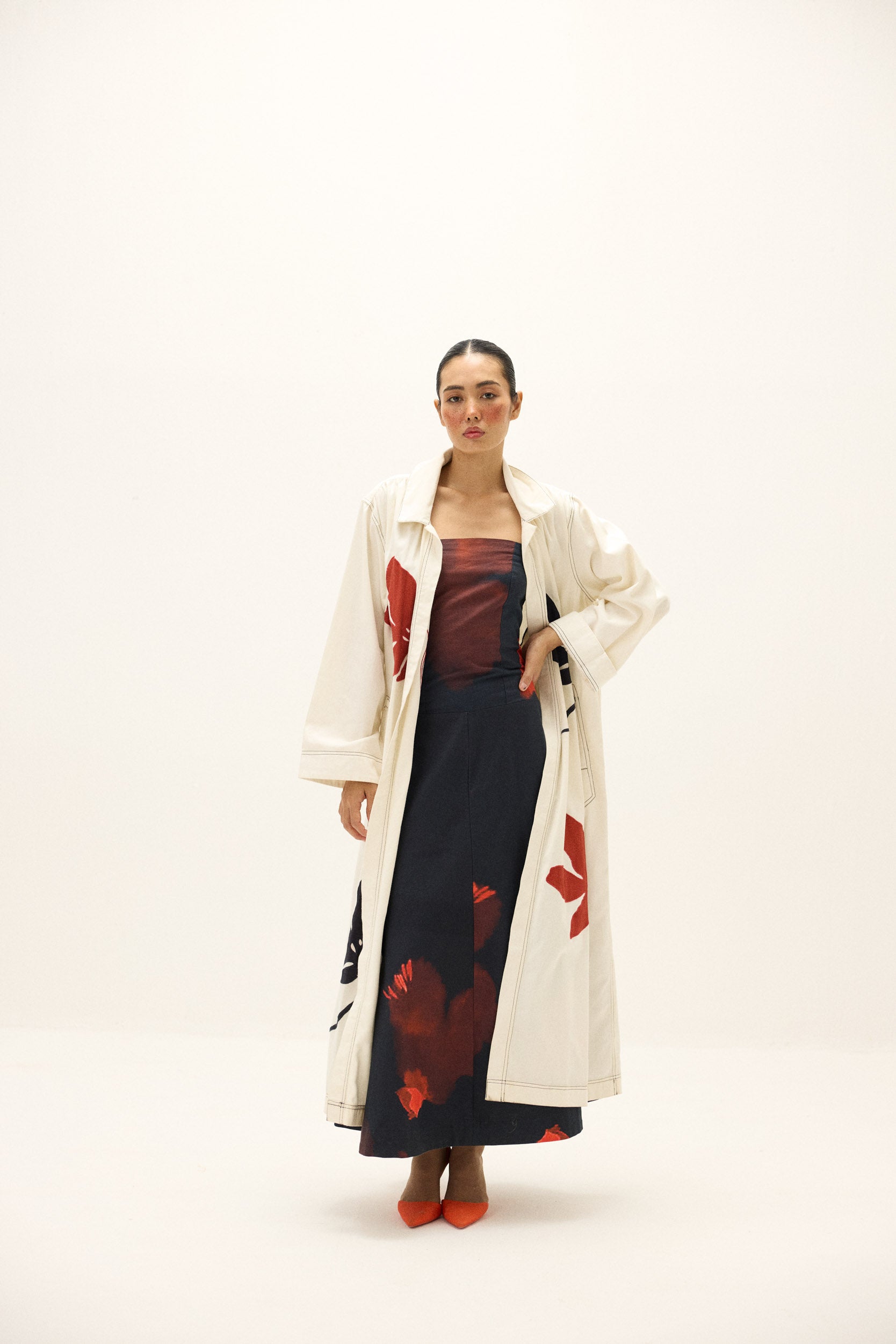 Moriri Dreams Trench Coat
