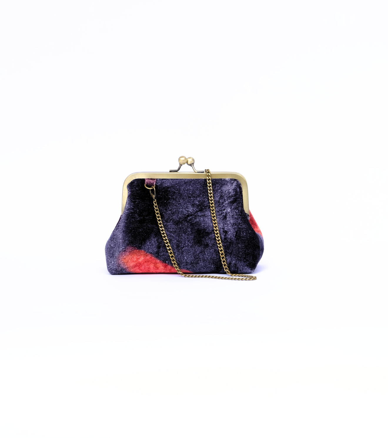 Red Petal Mini Clutch