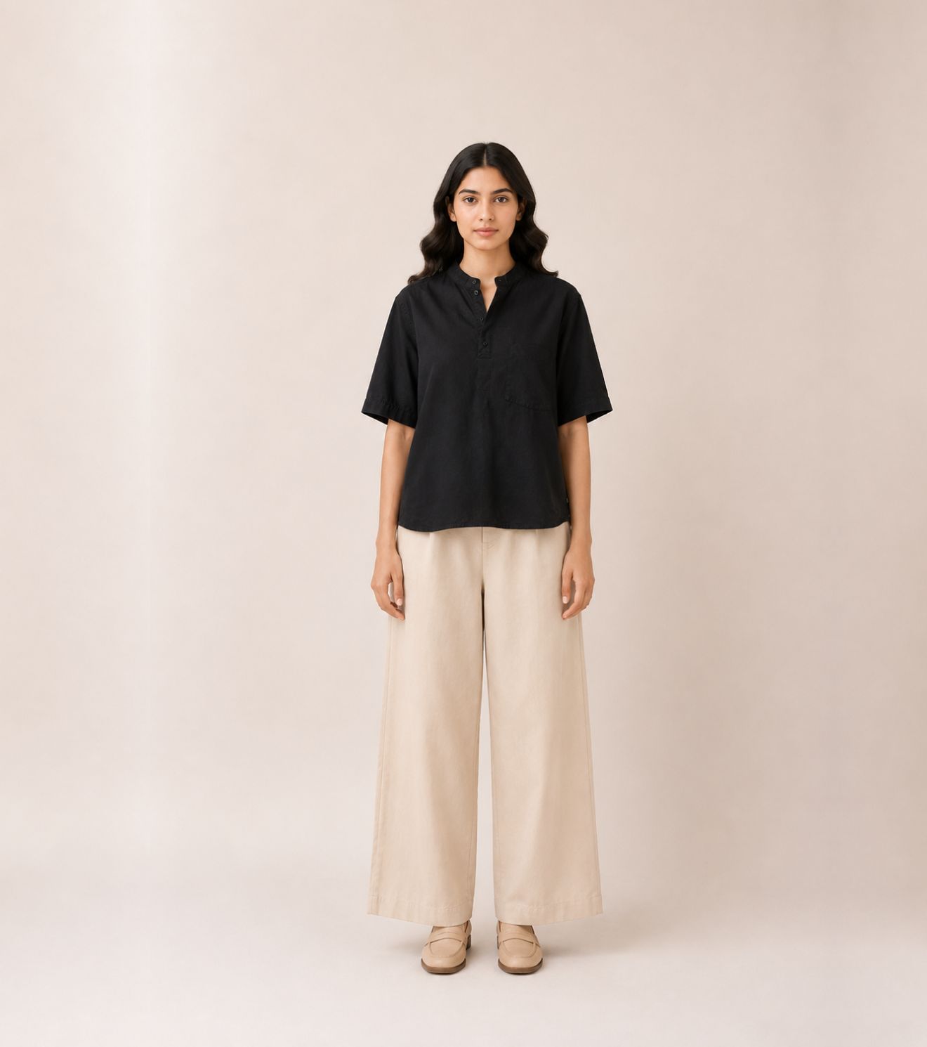 Noir Kurta Shirt