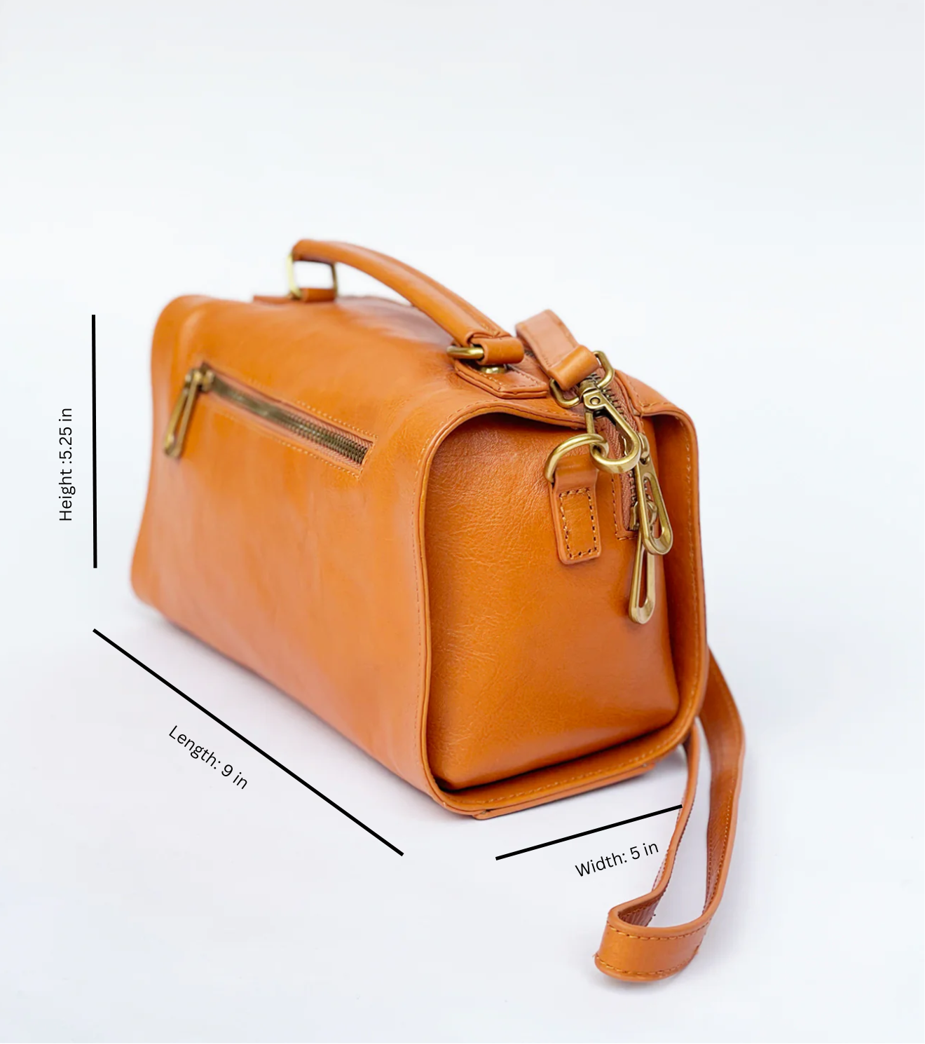 Russet Leather Bag