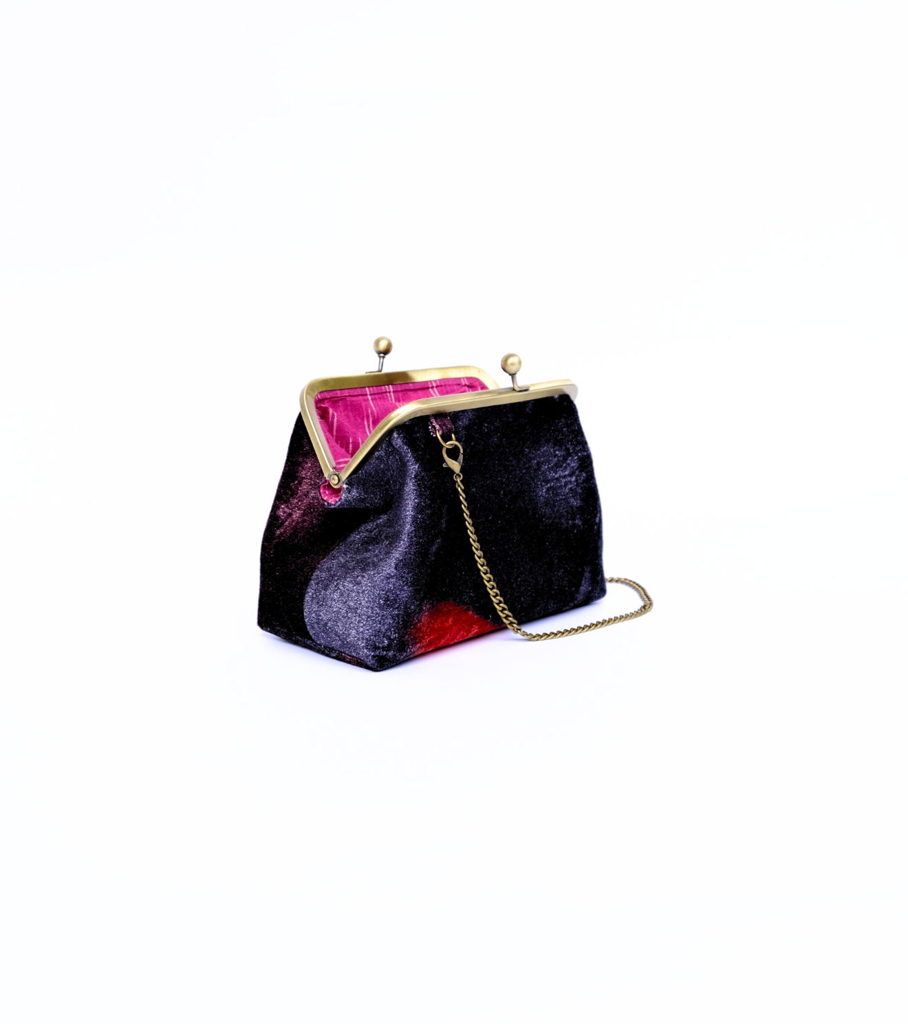 Red Petal Mini Clutch