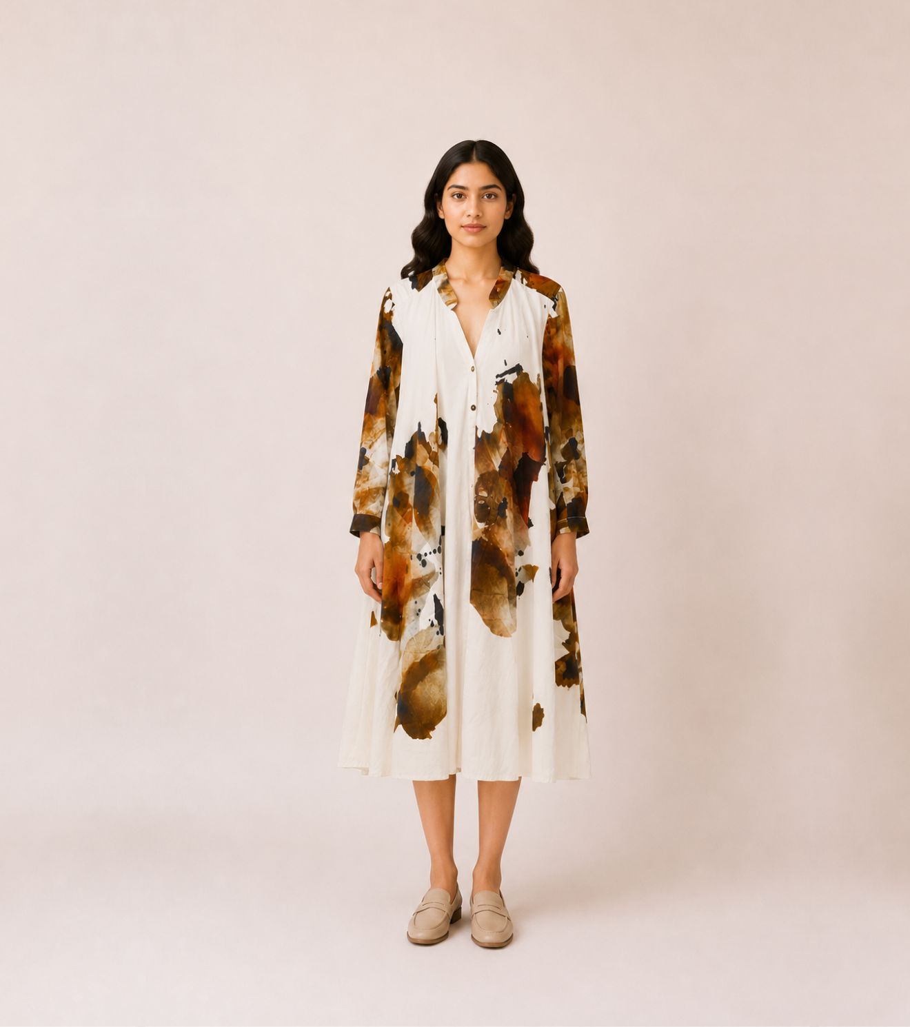 Umber Bloom Dress