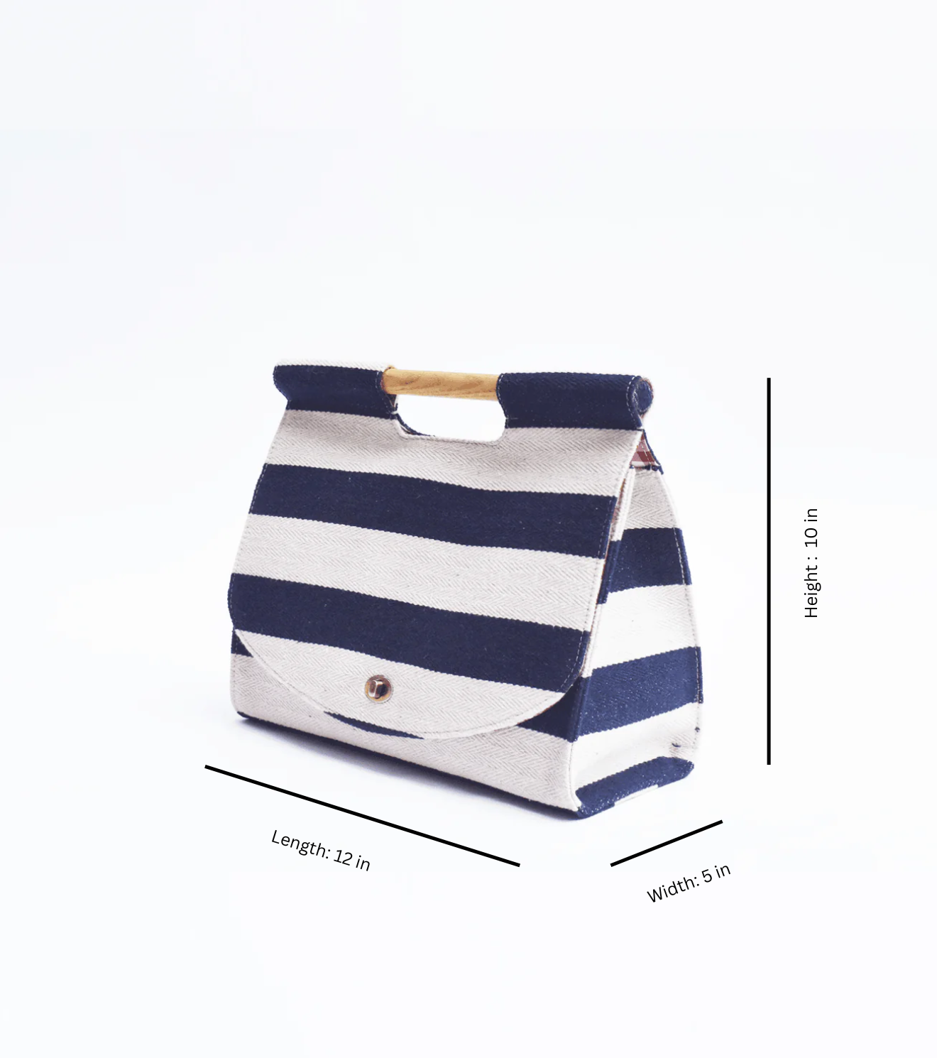 Nautical mini briefcase
