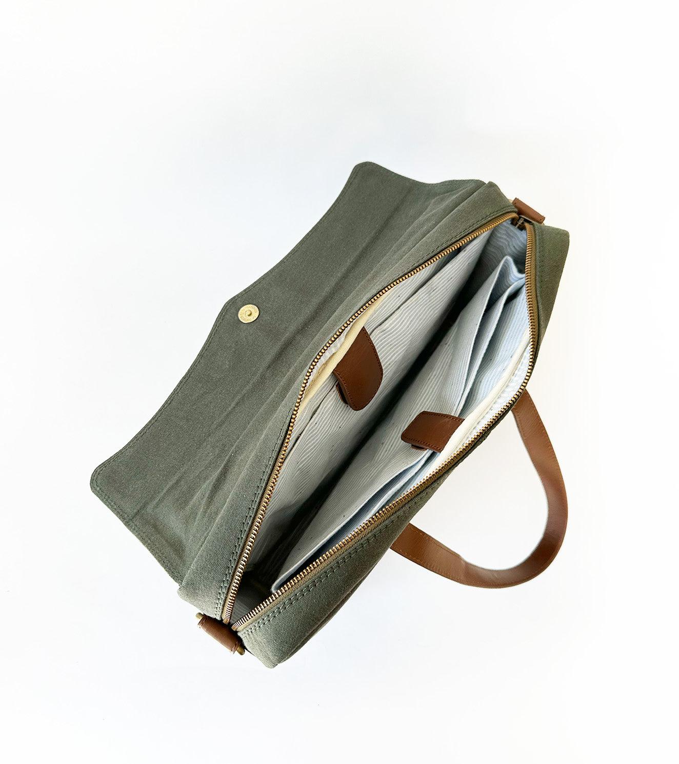 Ivy briefcase - Khara Kapas