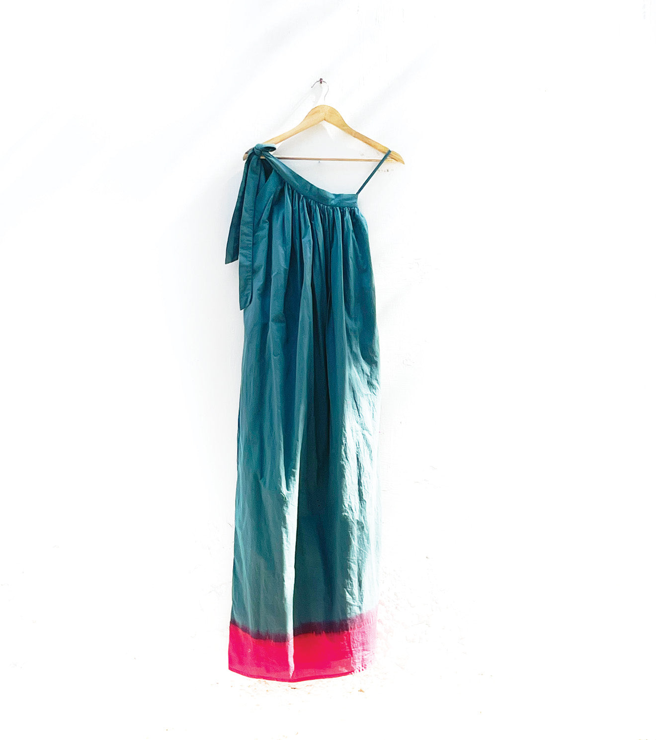 One shoulder Dip Dyed dress