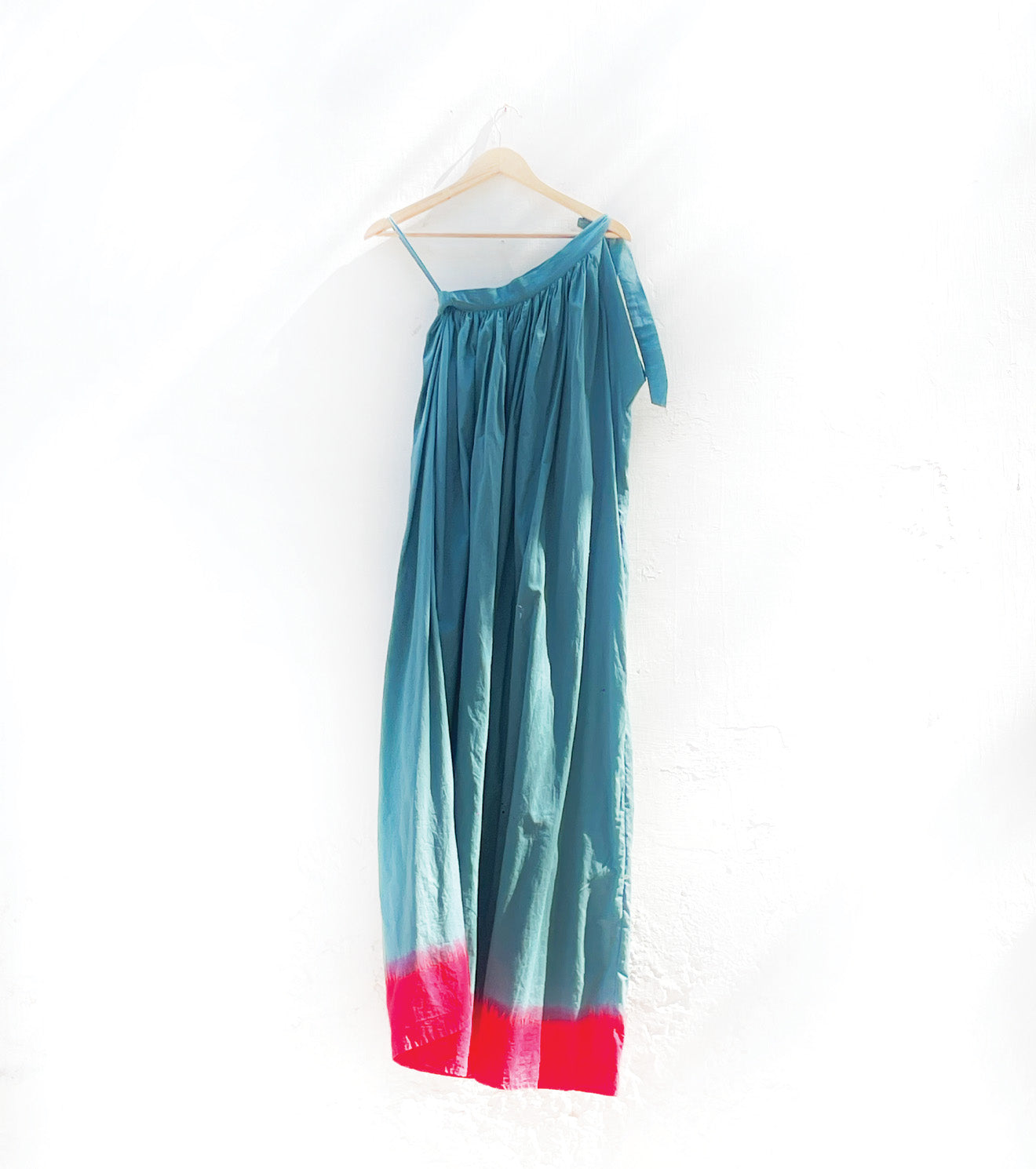 One shoulder Dip Dyed dress