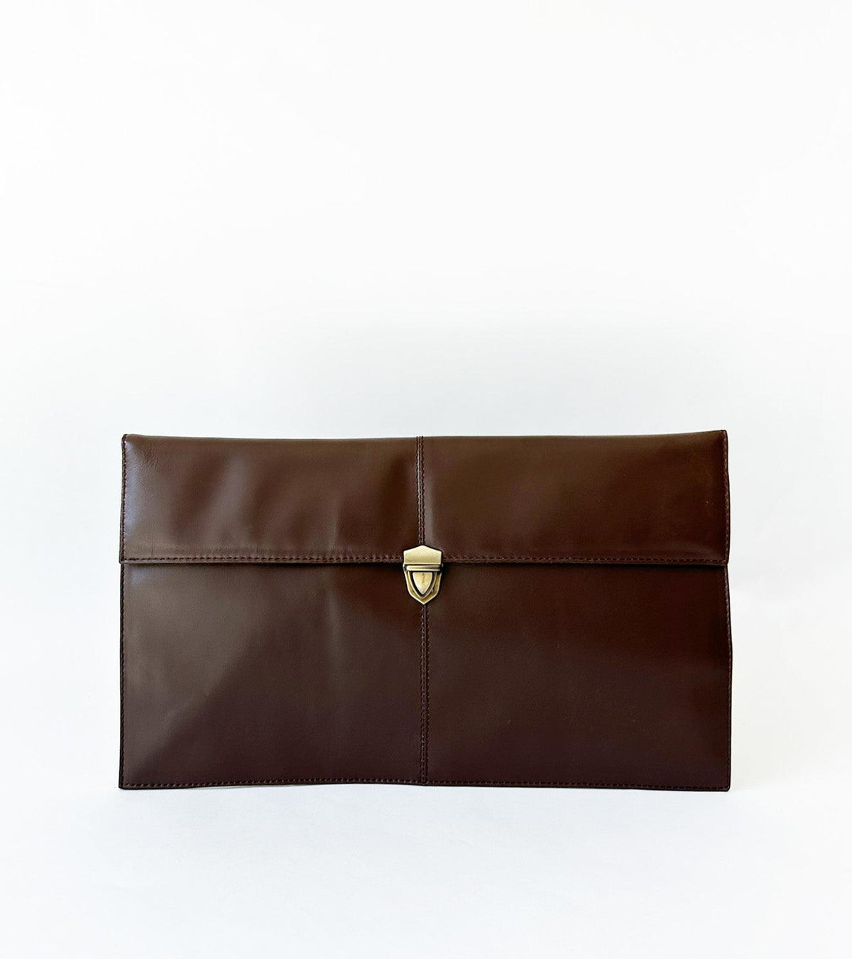Tan envelope bag - Khara Kapas