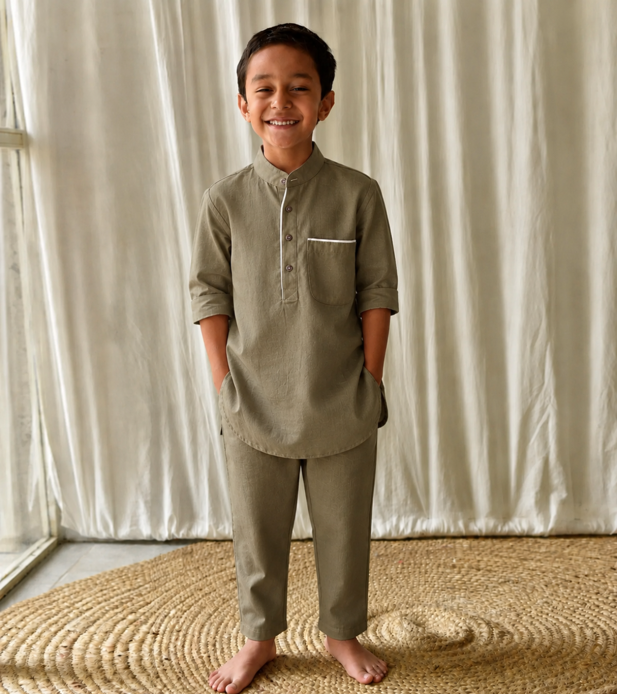 Moss Kurta Set