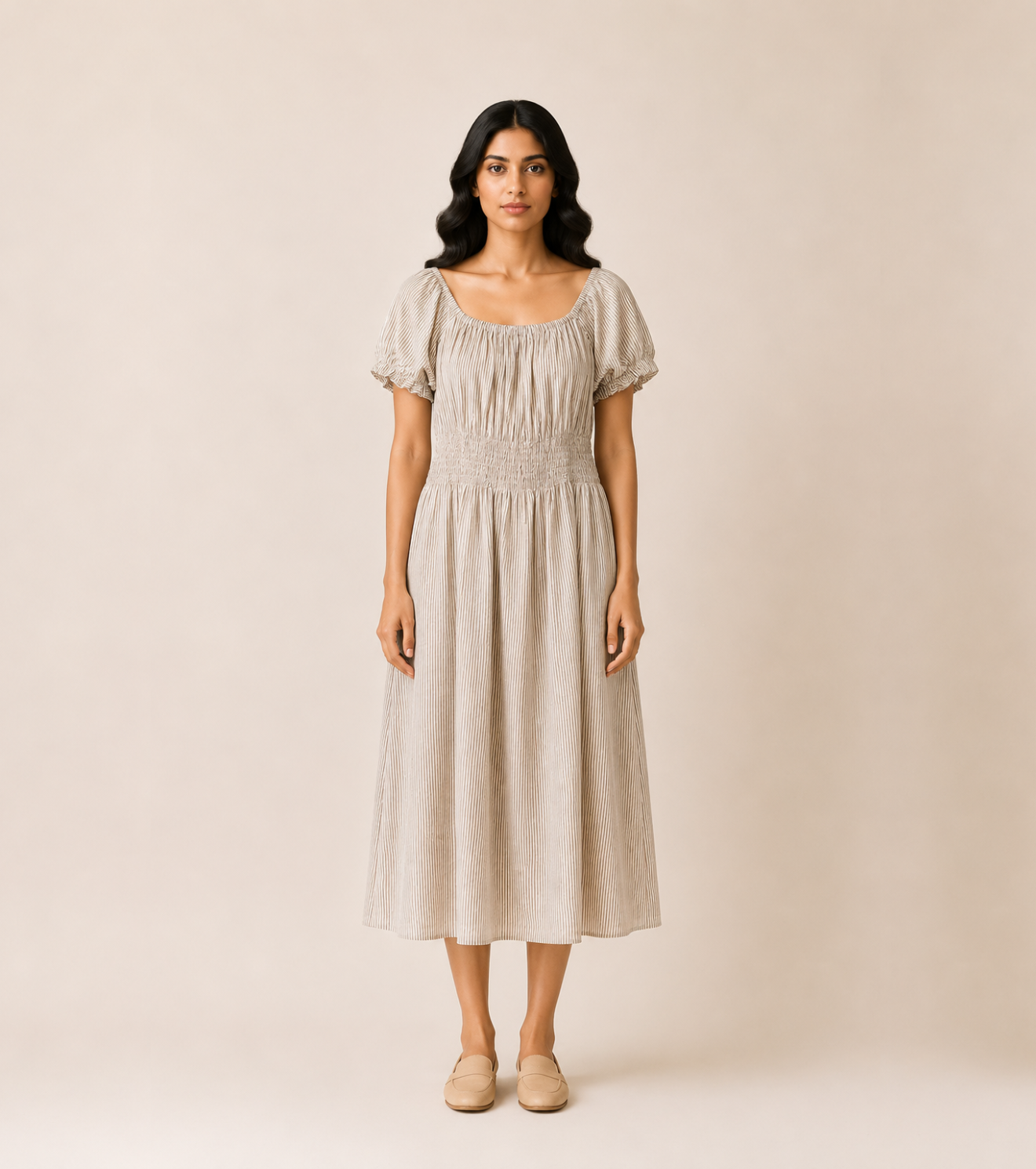 Smocked Horizon Dress