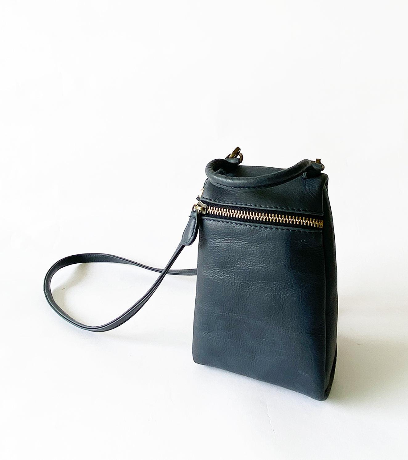 Blue teal crossbody bag - Khara Kapas