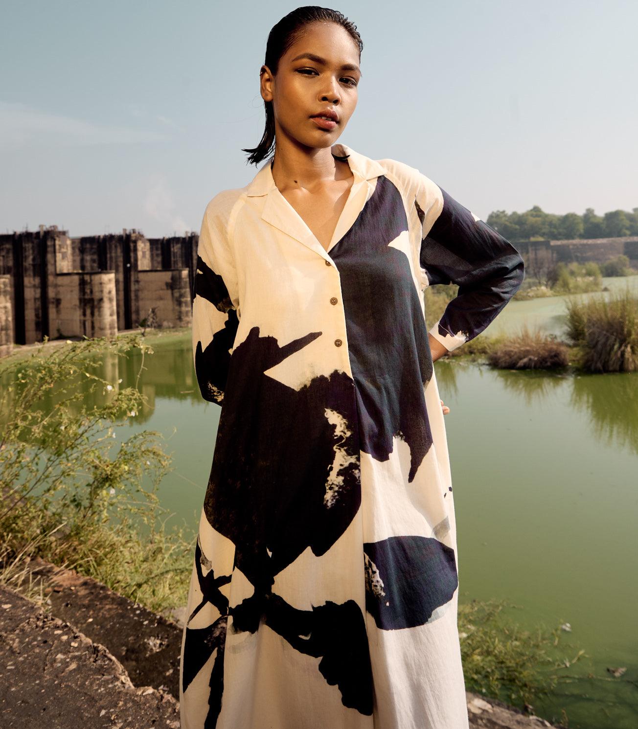 Black Phoebe dress - Khara Kapas