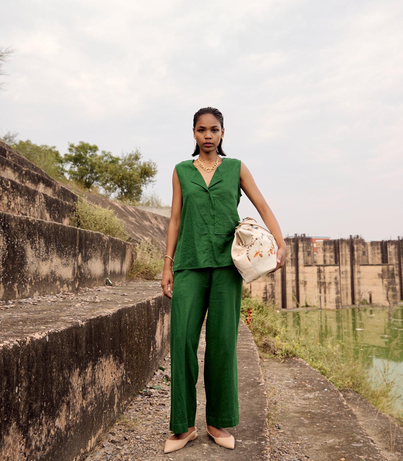 Pine co-ord set - Khara Kapas
