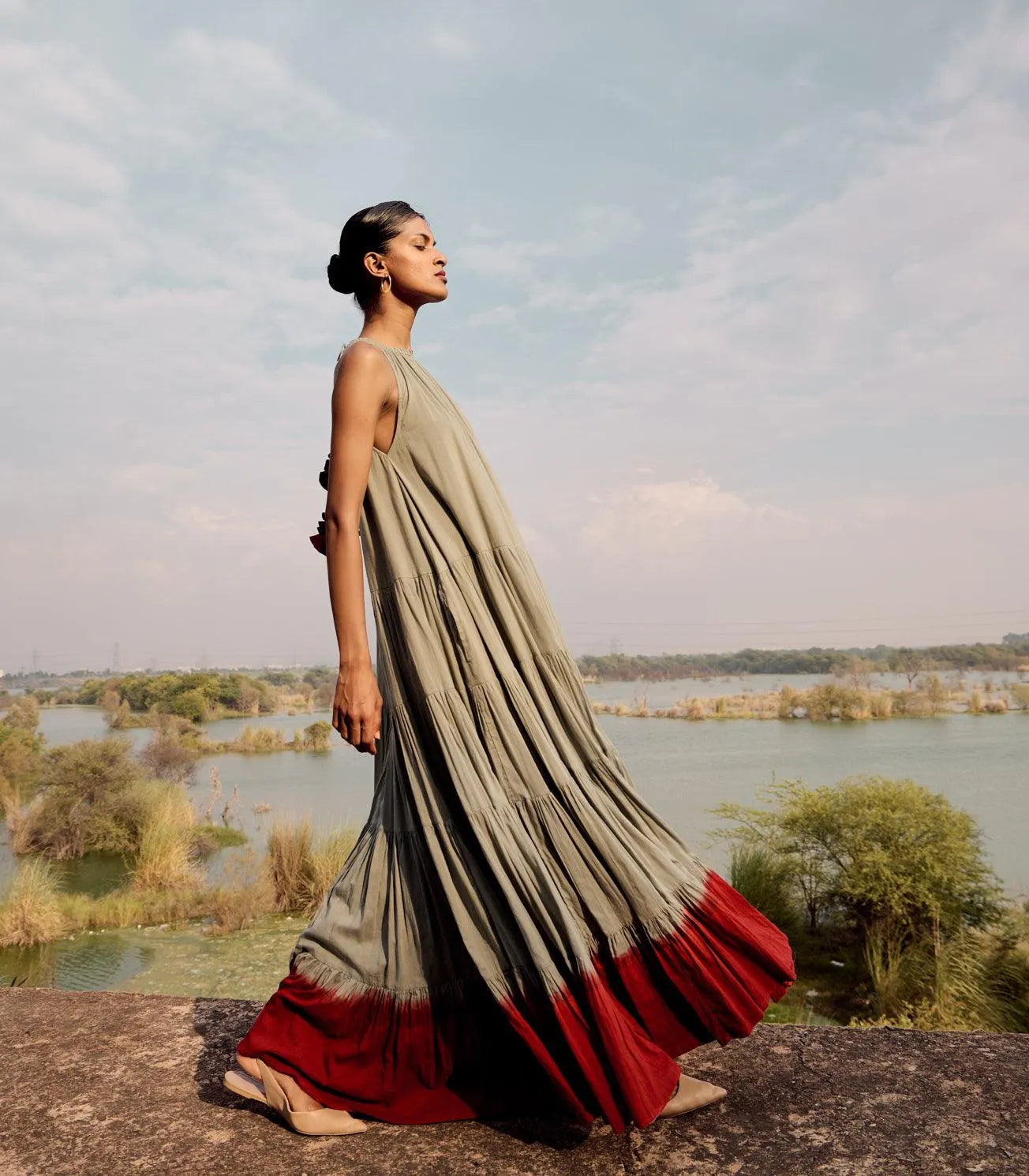 Tesia maxi dress - Khara Kapas