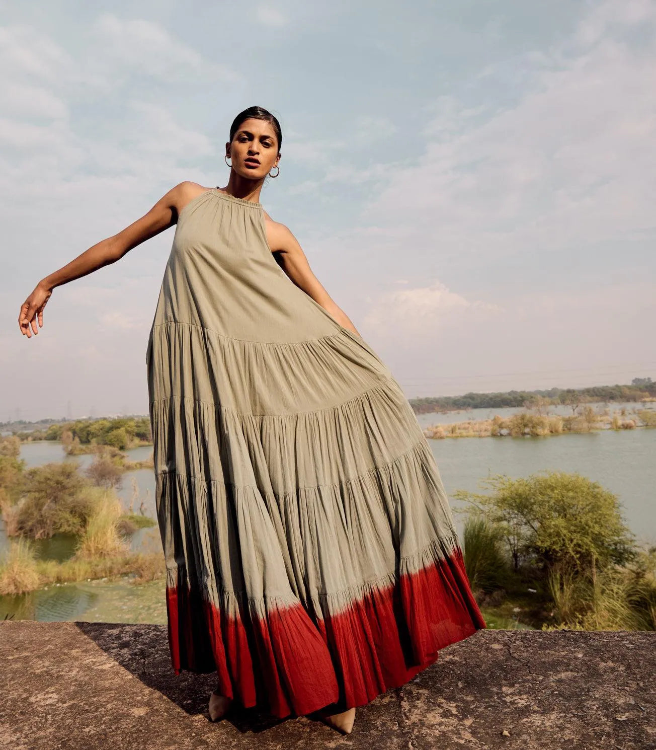 Tesia maxi dress - Khara Kapas
