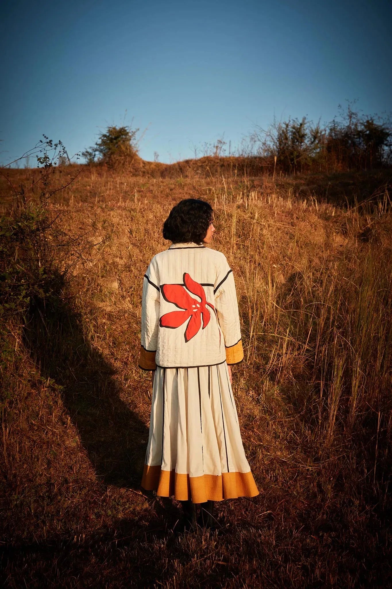 Serenade white Skirt - Khara Kapas