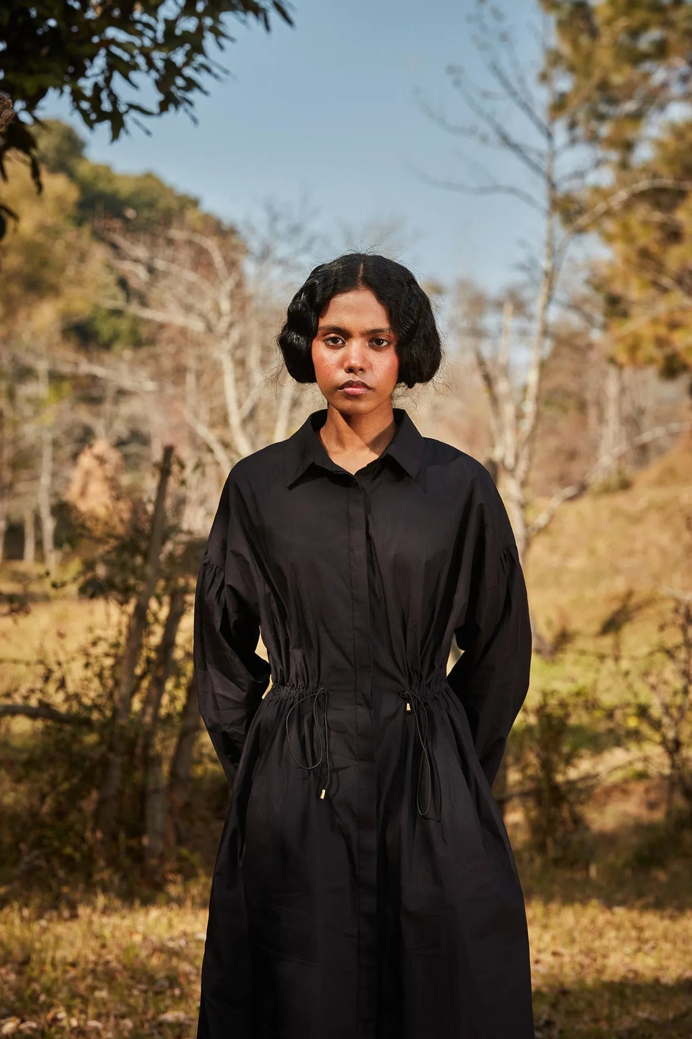 Raven Parkha Dress - Khara Kapas