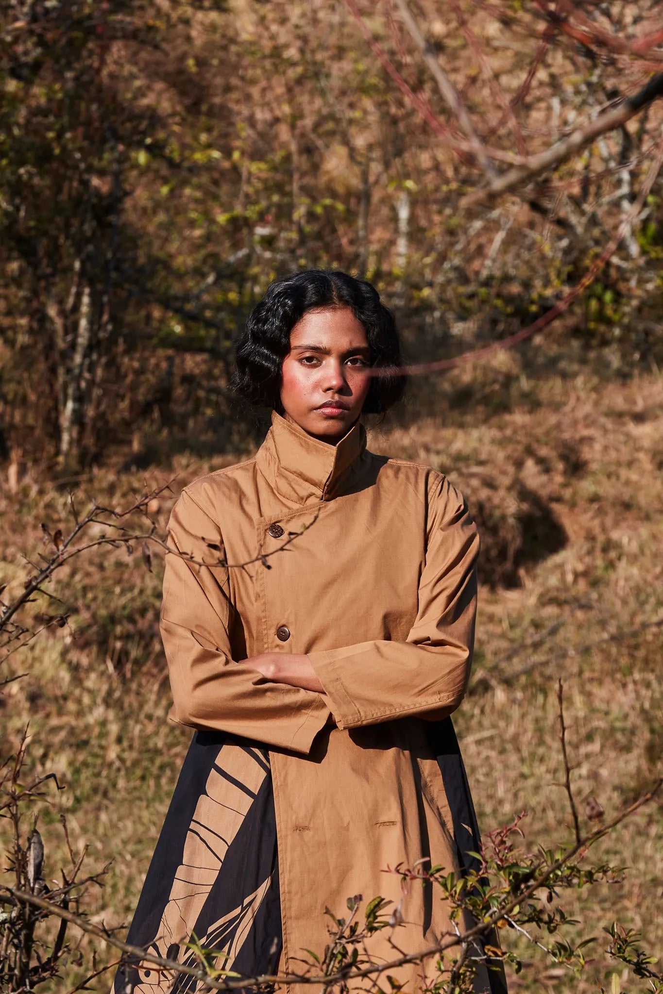 Fogstone Trench Coat - Khara Kapas