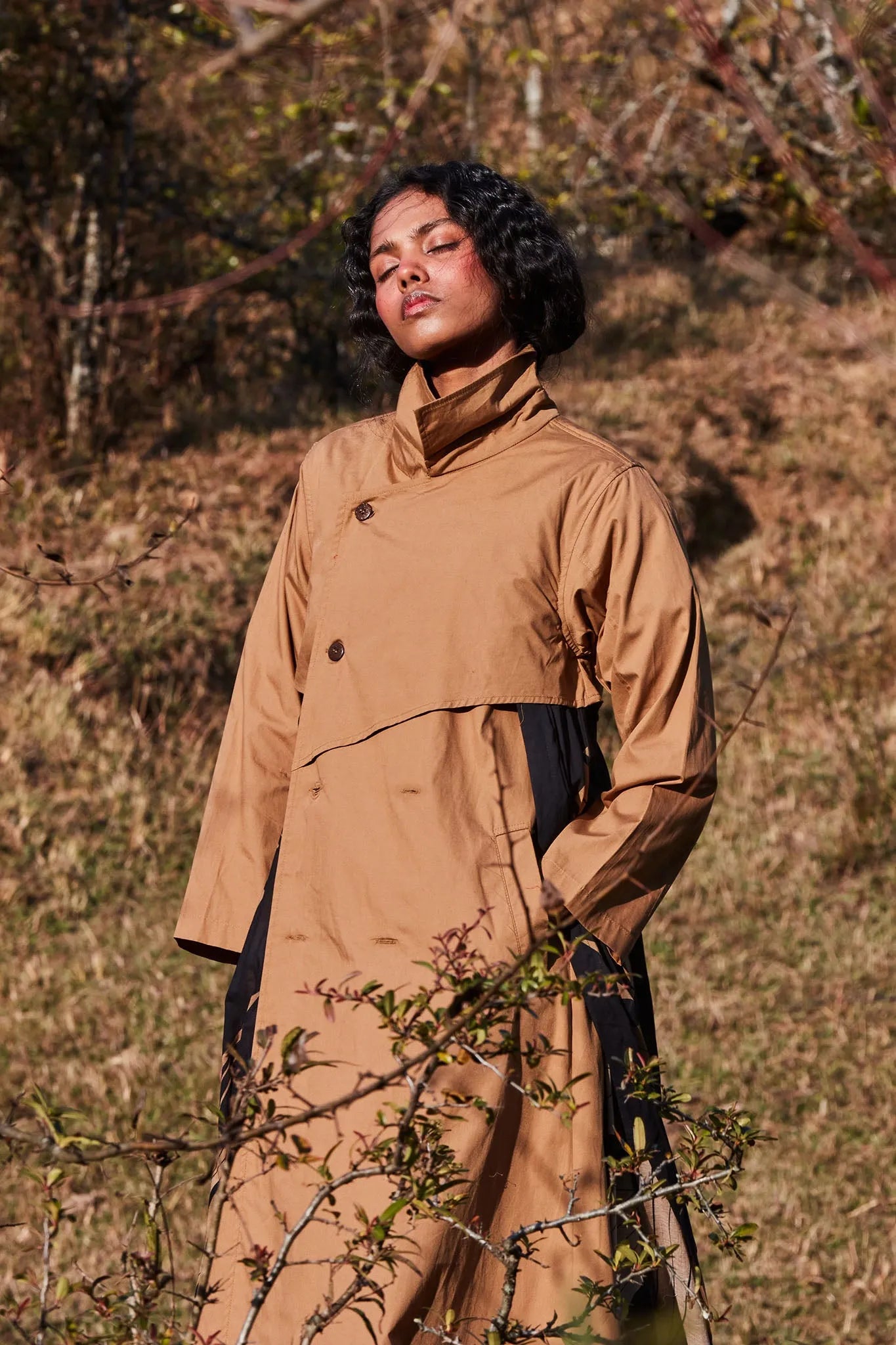 Fogstone Trench Coat - Khara Kapas