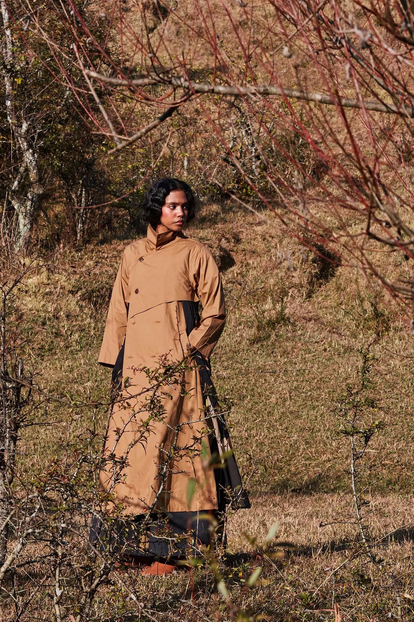 Fogstone Trench Coat - Khara Kapas