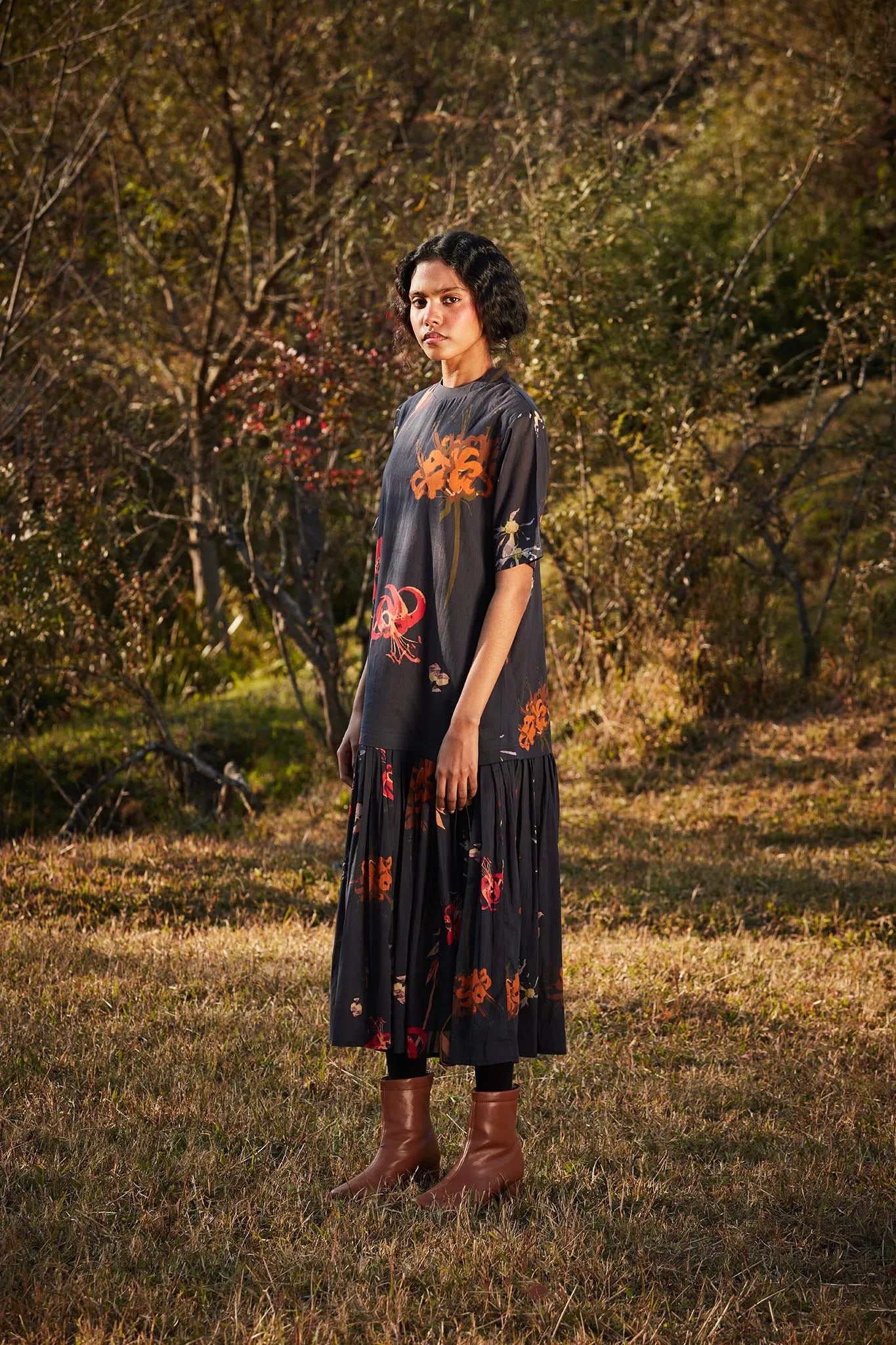 Rustling Leaves dress - Khara Kapas