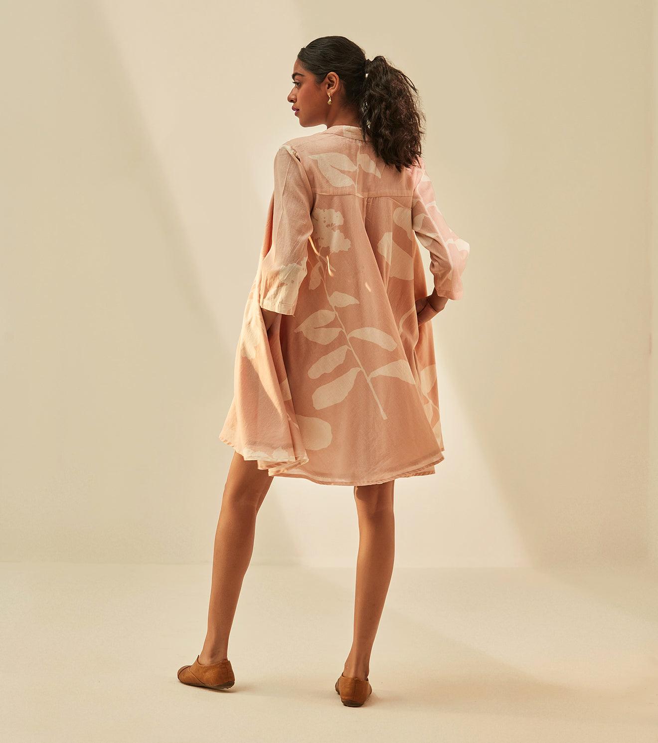 Dusky Pink dress - Khara Kapas