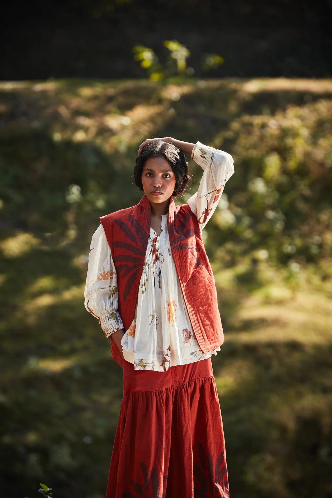 Rustic Reverie Reversible Jacket - Khara Kapas