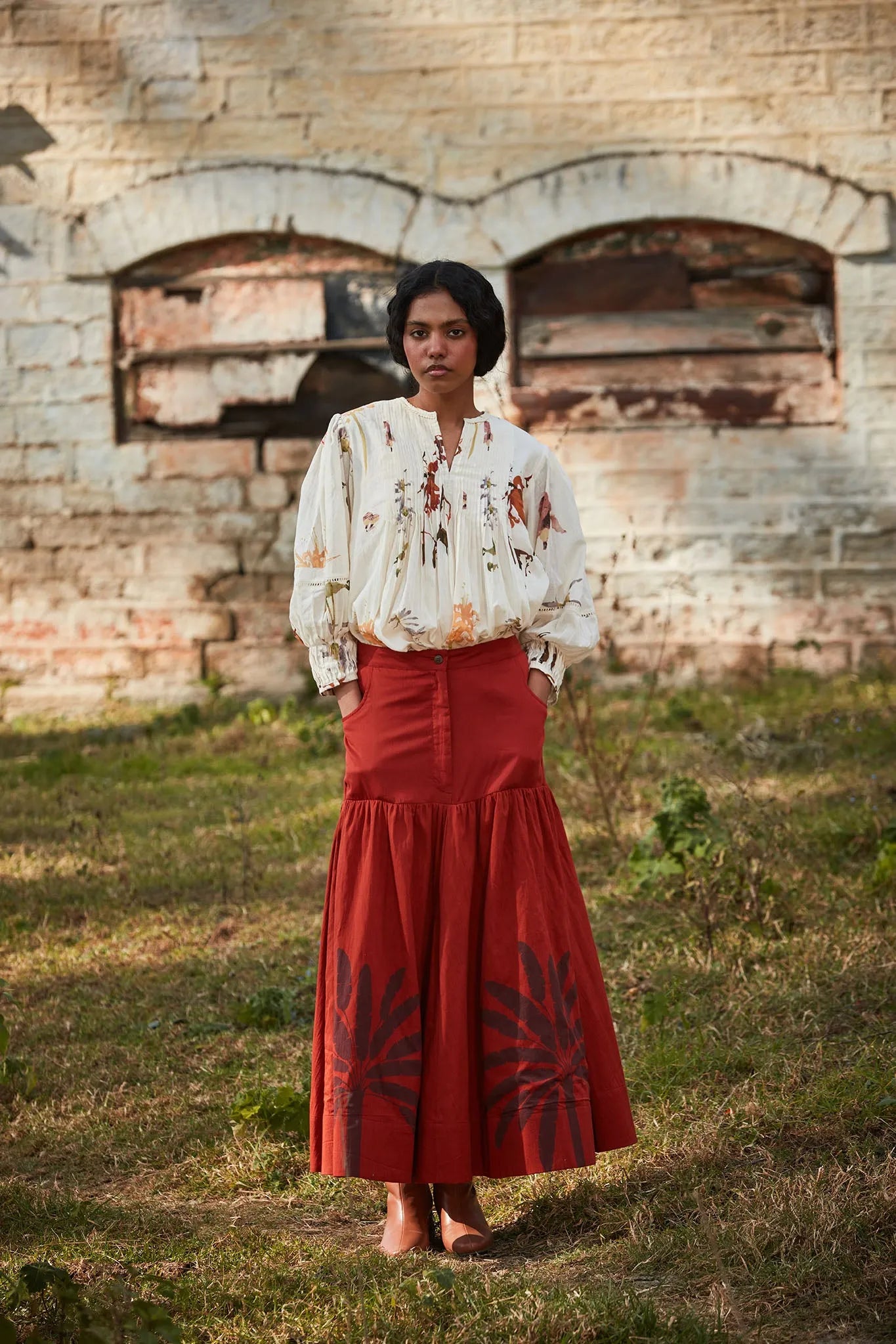 Rustic Reverie Skirt - Khara Kapas