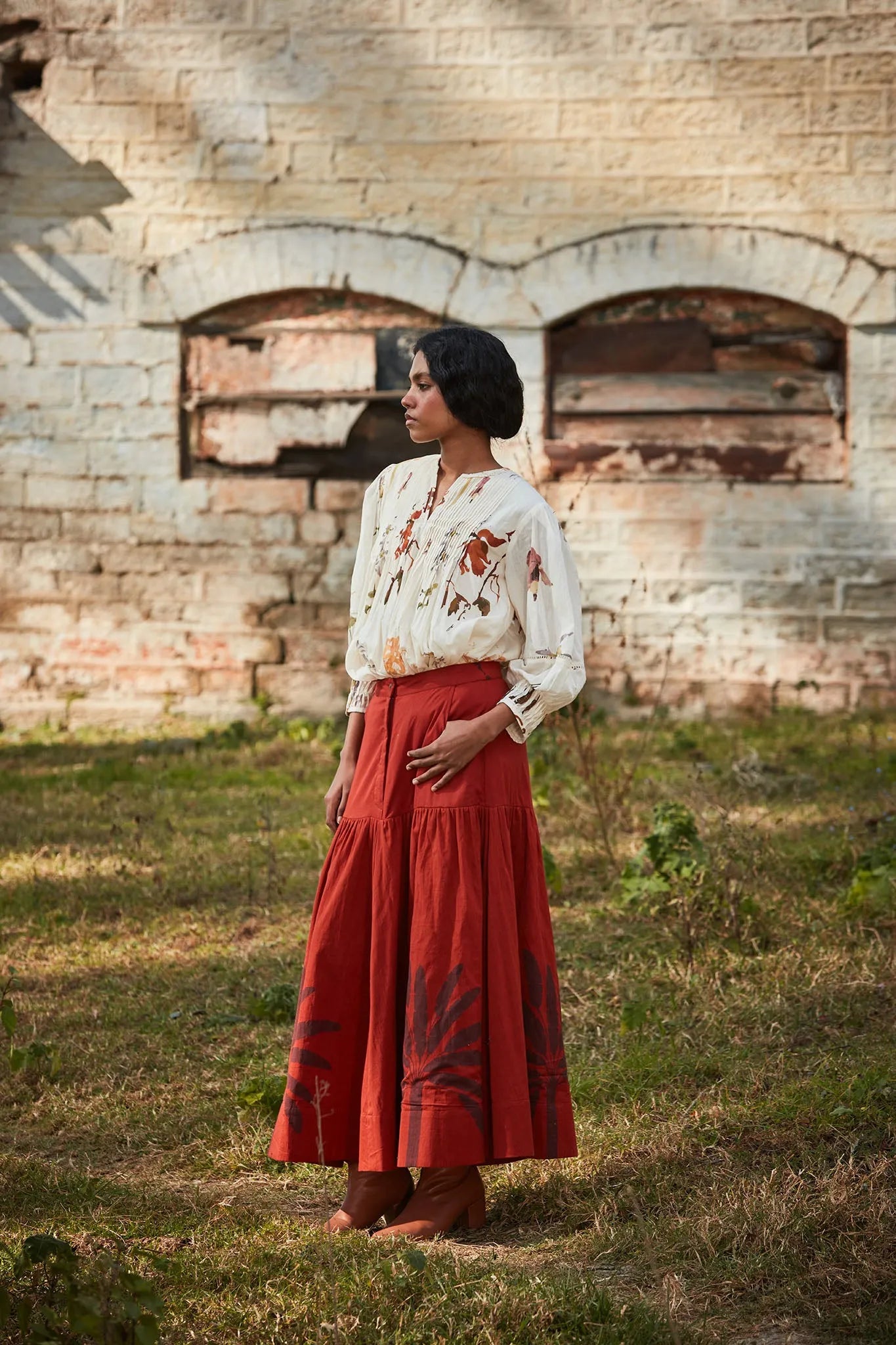 Rustic Reverie Skirt - Khara Kapas