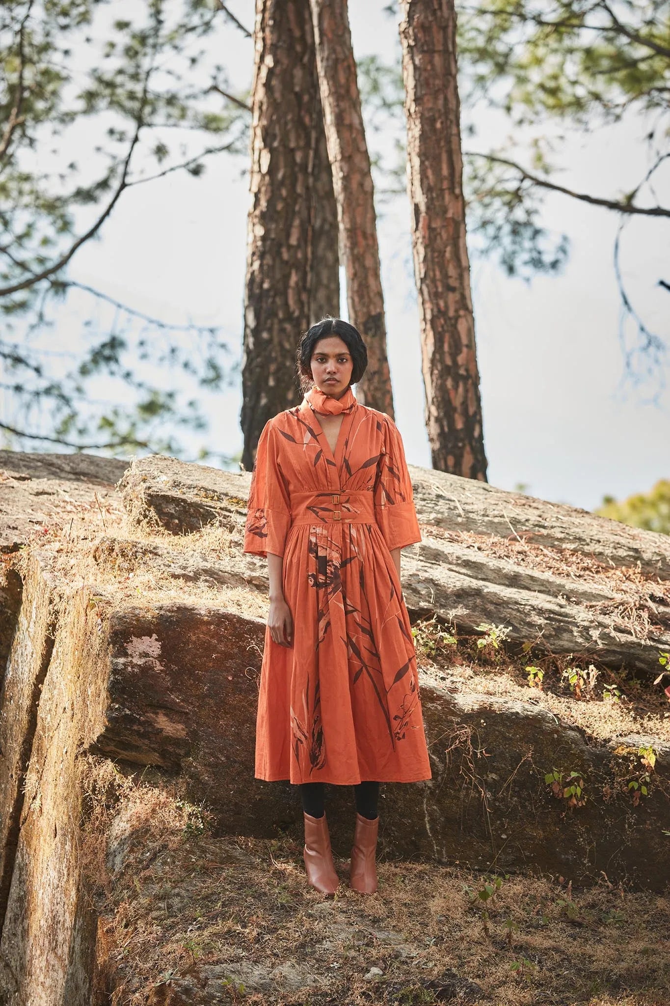Sunset in the Mountains dress - Khara Kapas