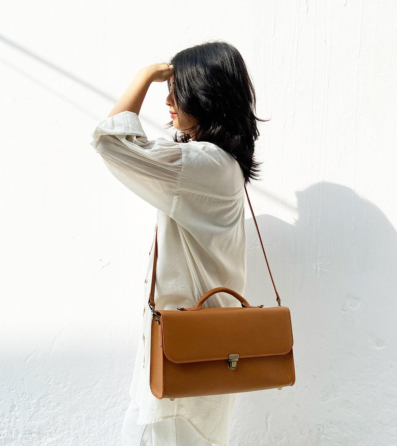 Hazel mini messenger bag - Khara Kapas