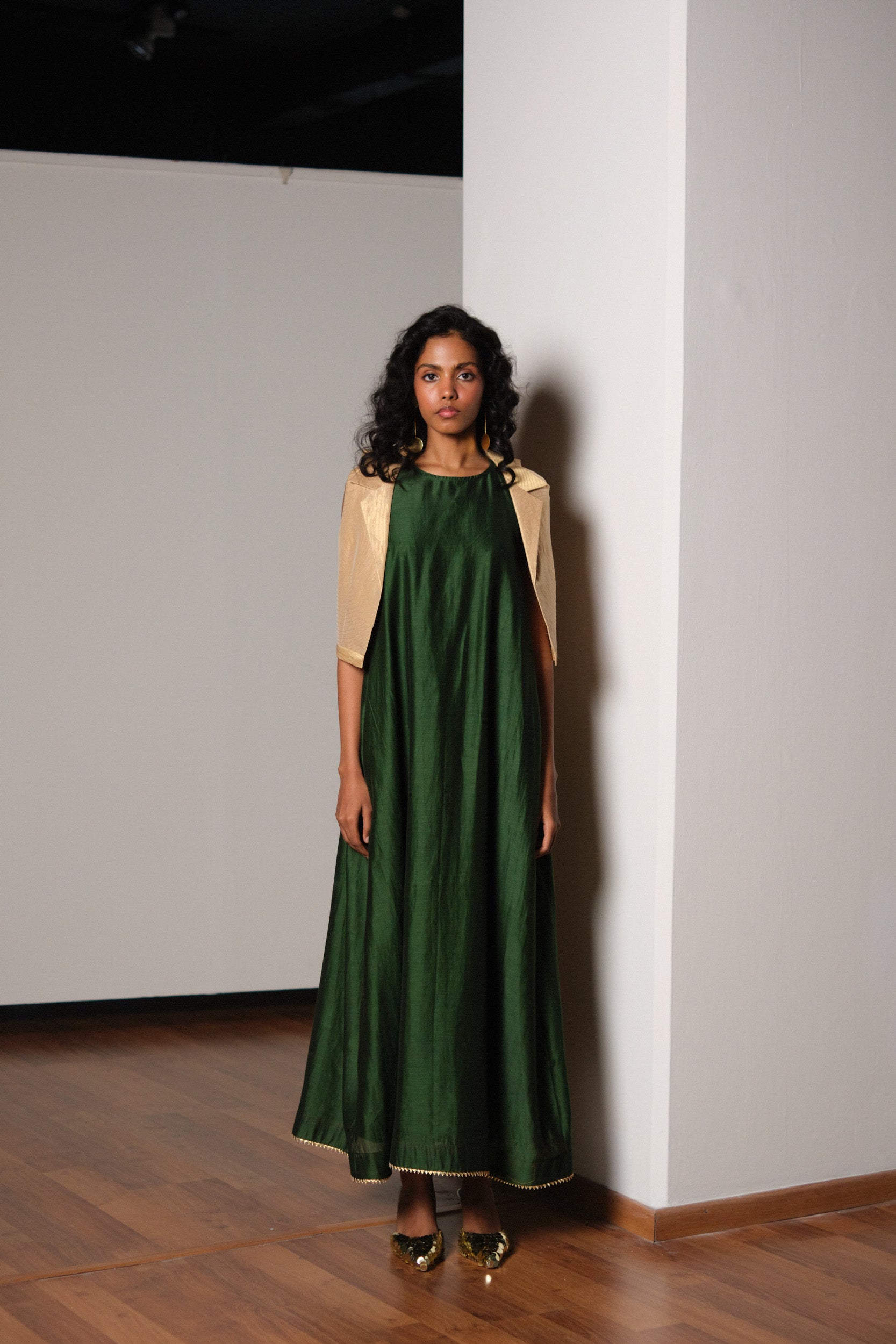 Vriksh Silk Gown