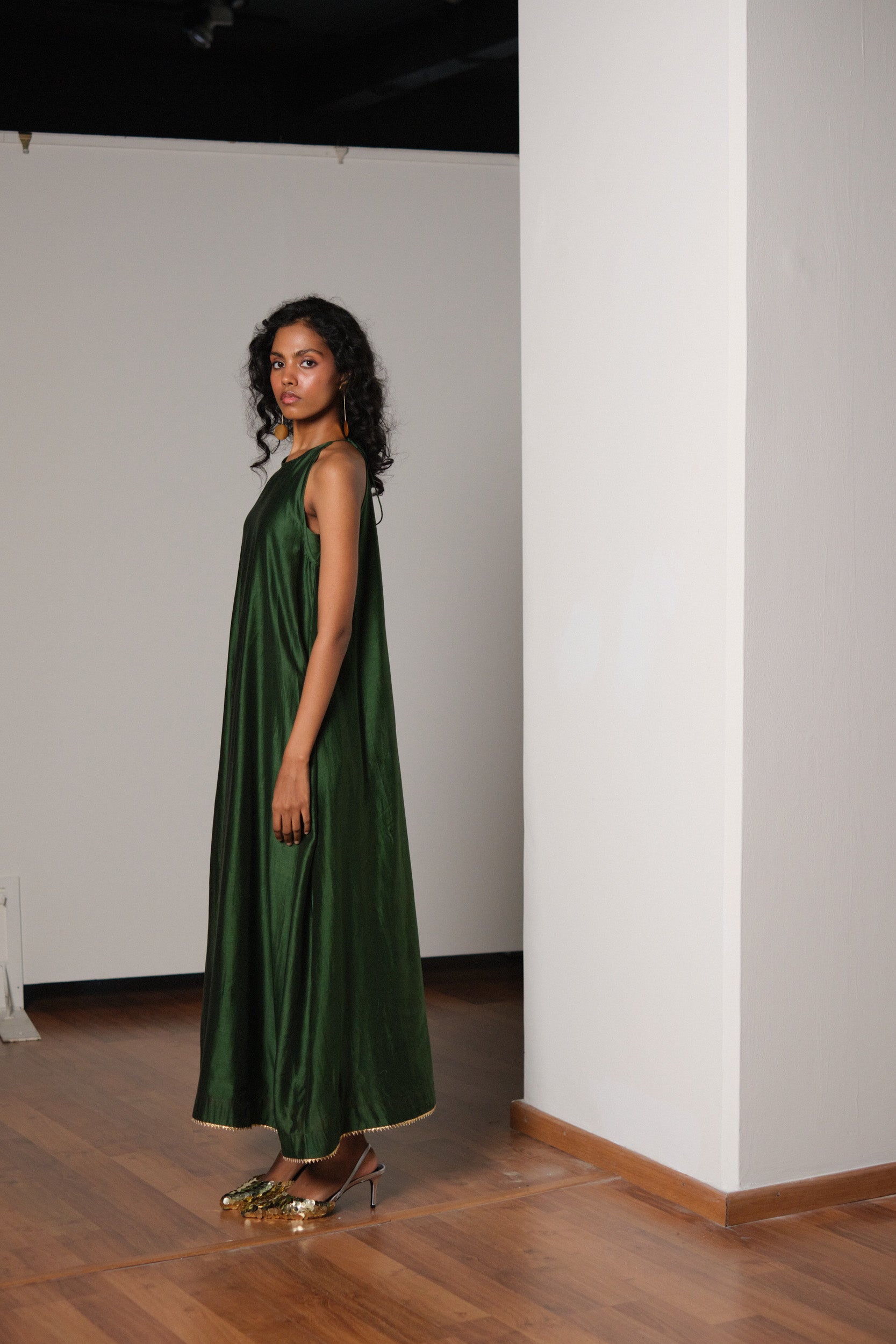 Vriksh Silk Gown