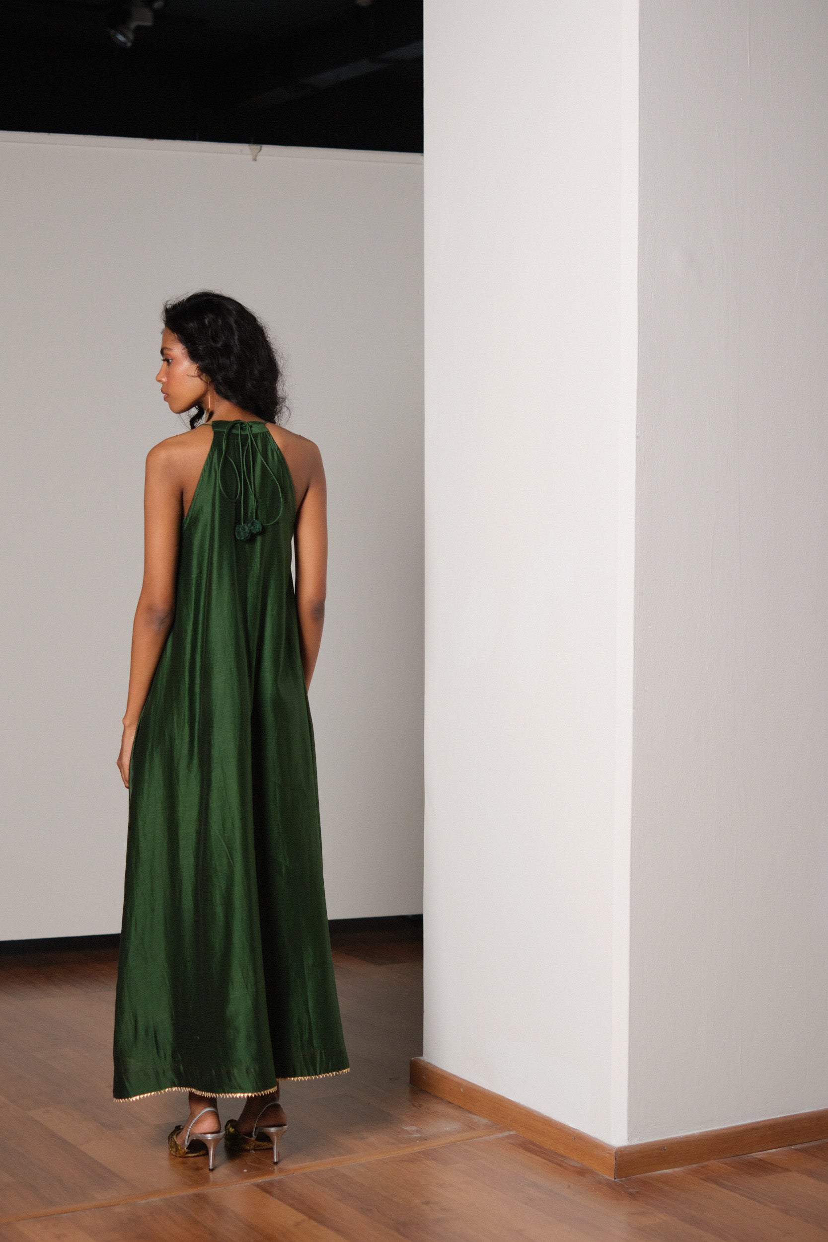 Vriksh Silk Gown