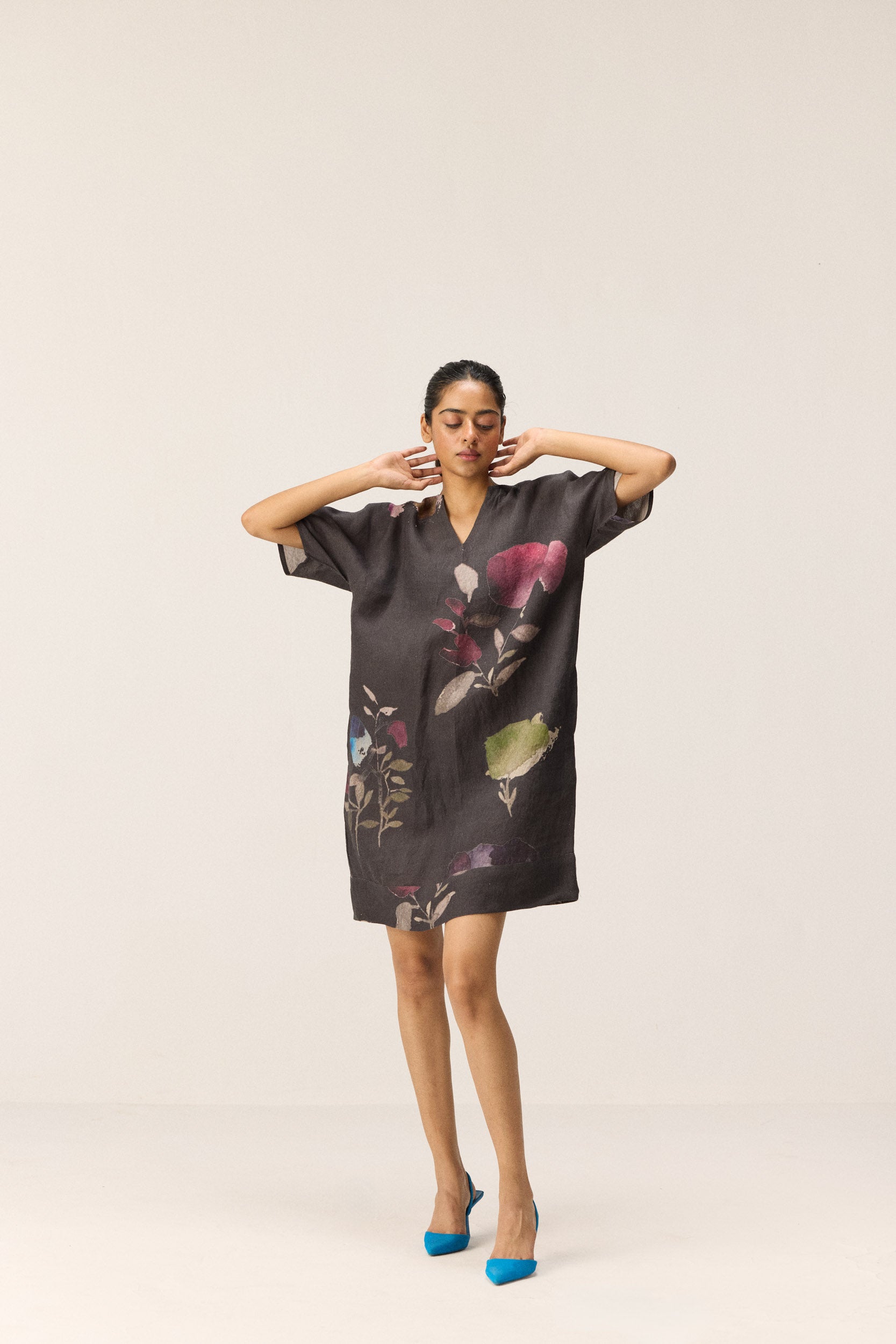 Wild Grove linen dress