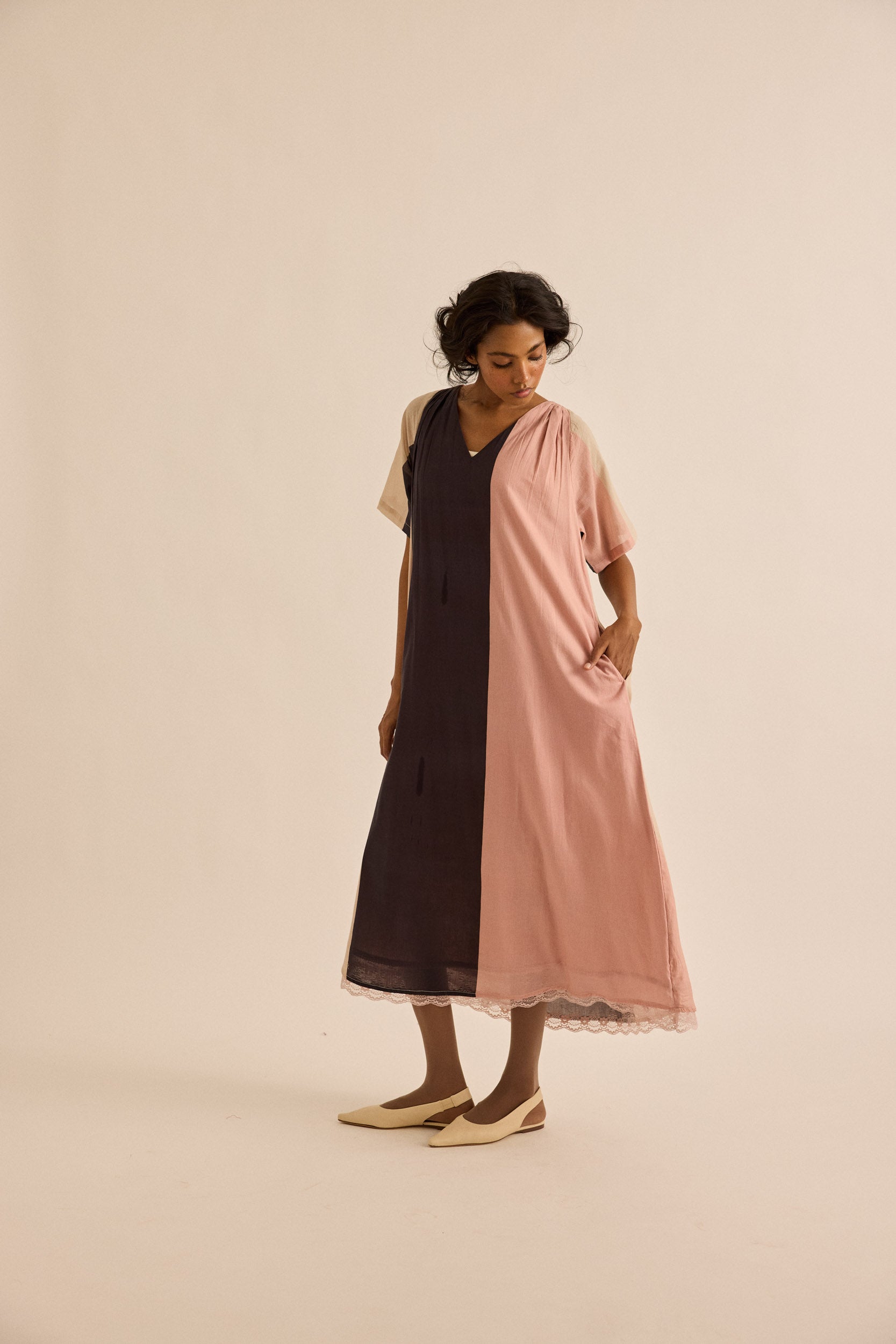 Puce Dress