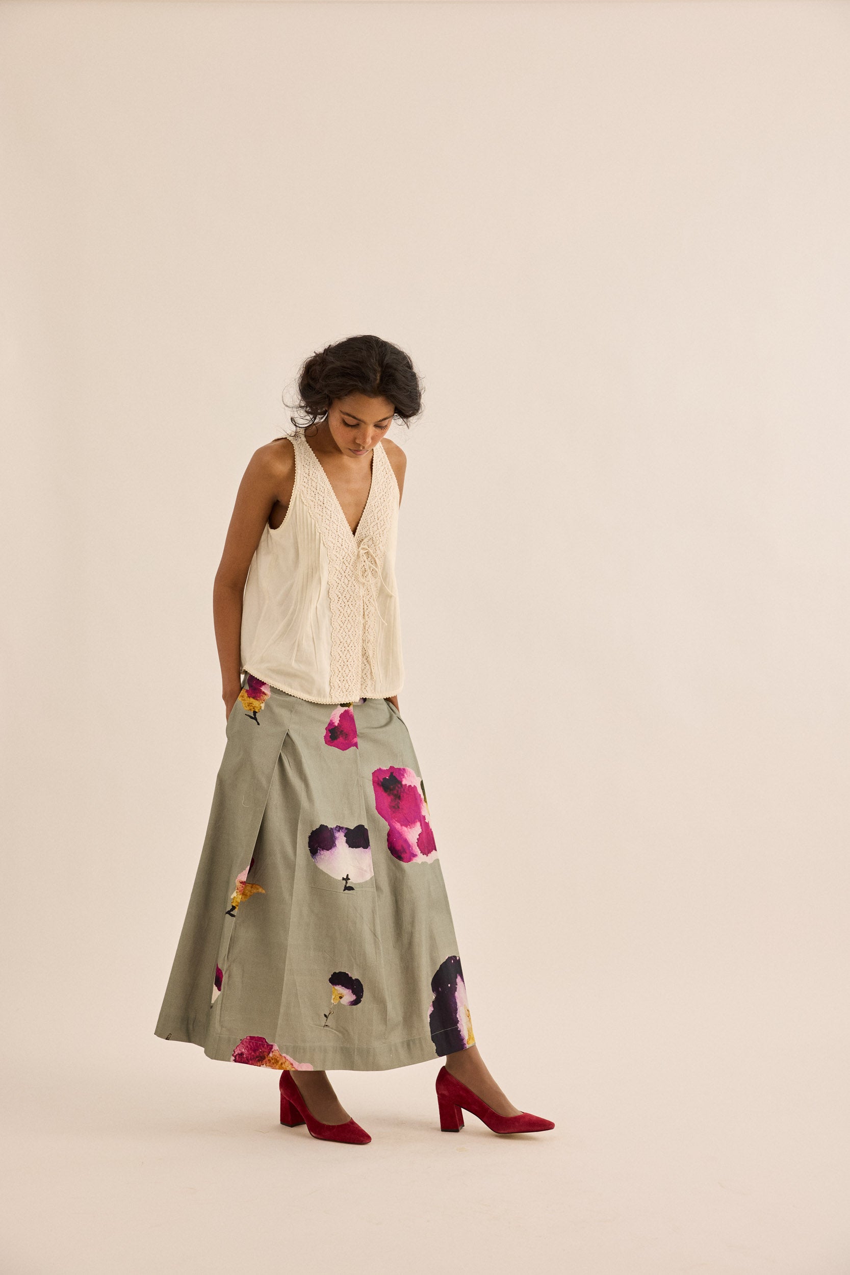 White Thistle Top