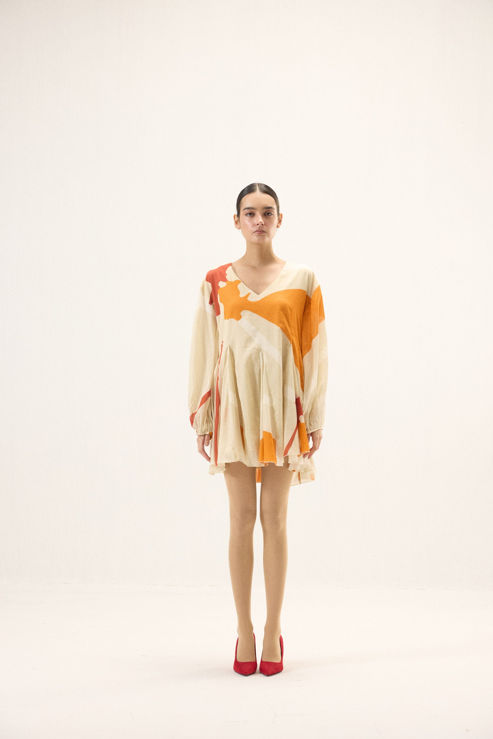 Apricot Dress
