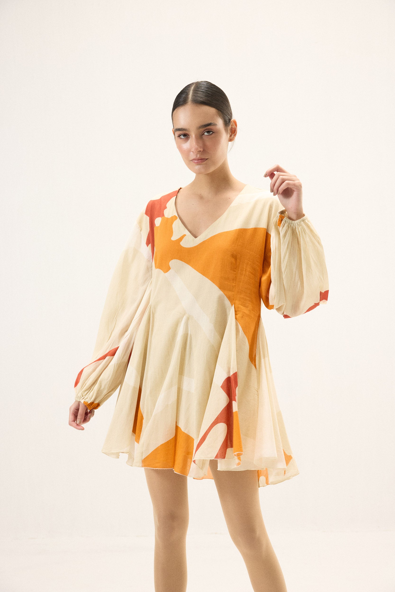 Apricot Dress