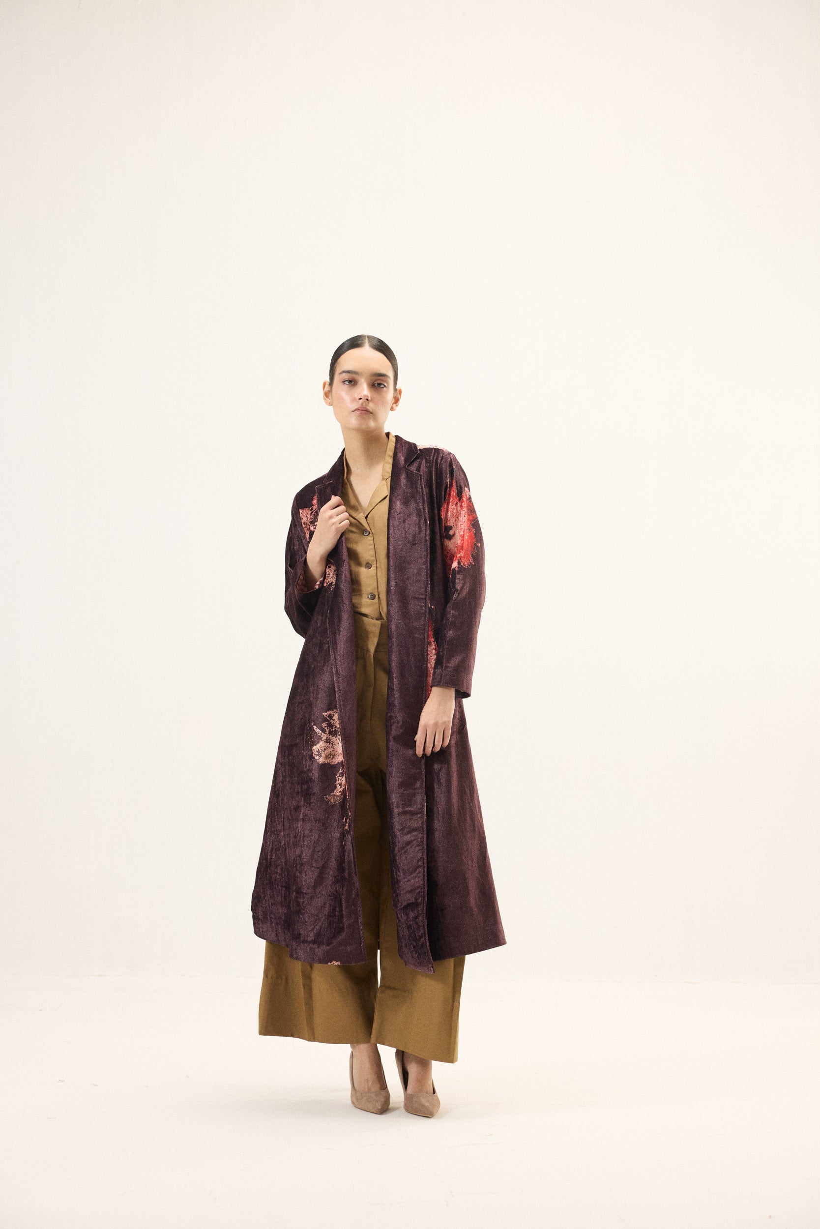 Fig Trench Coat