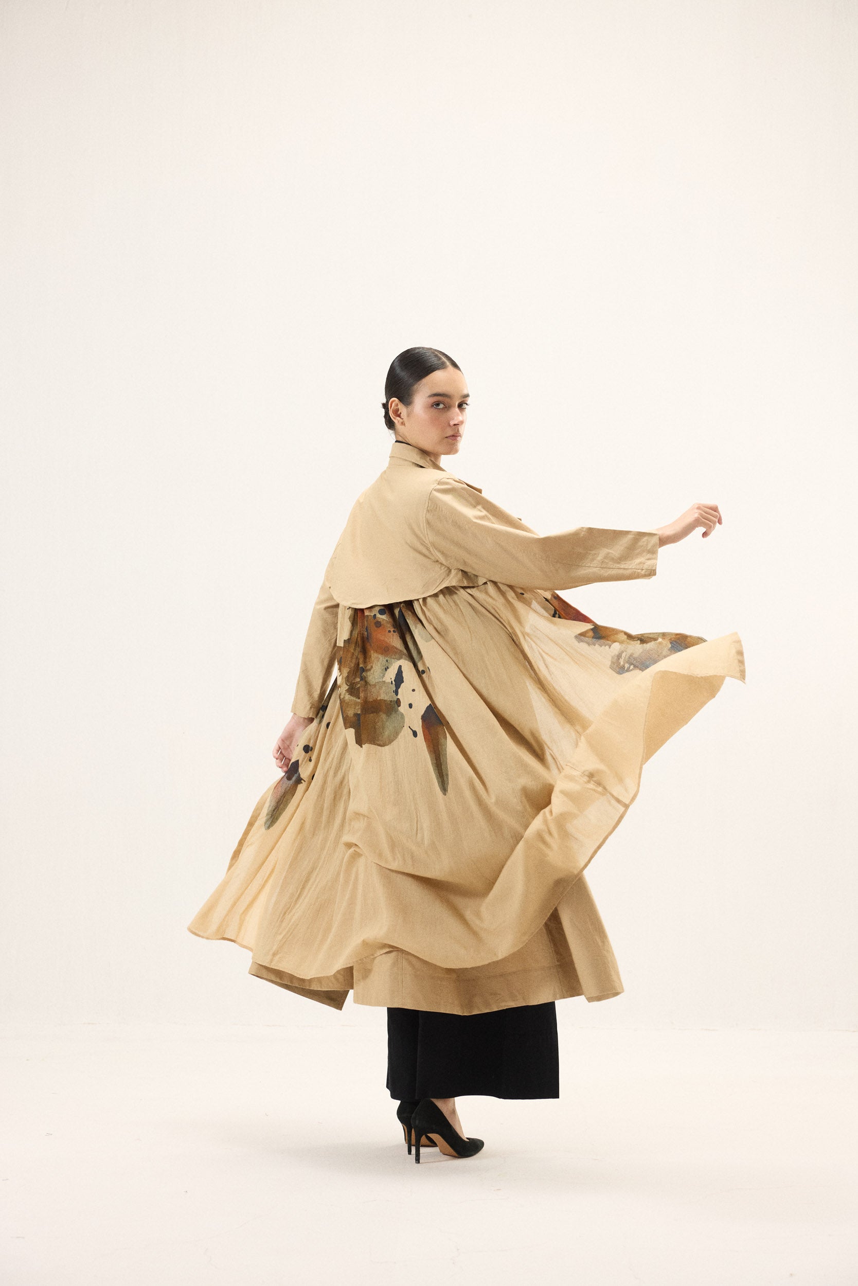 Bare Earth Trench Coat