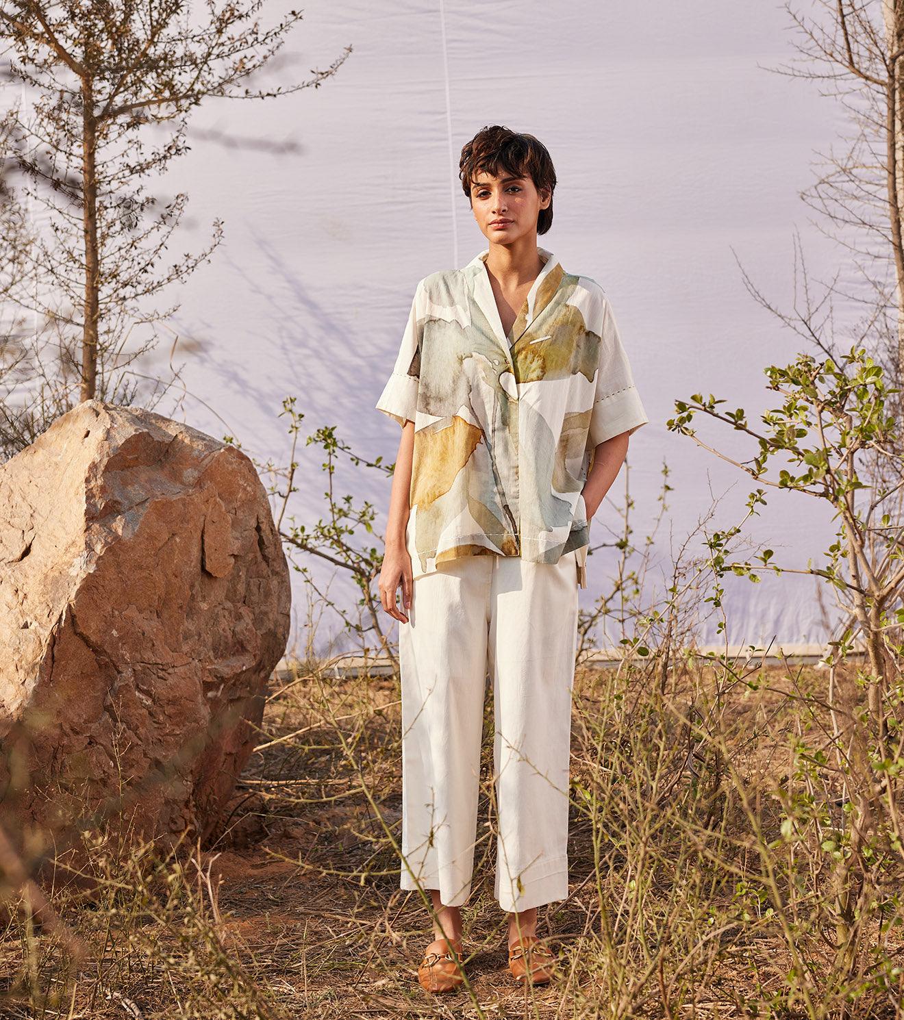 Verdure Twill pants - Khara Kapas