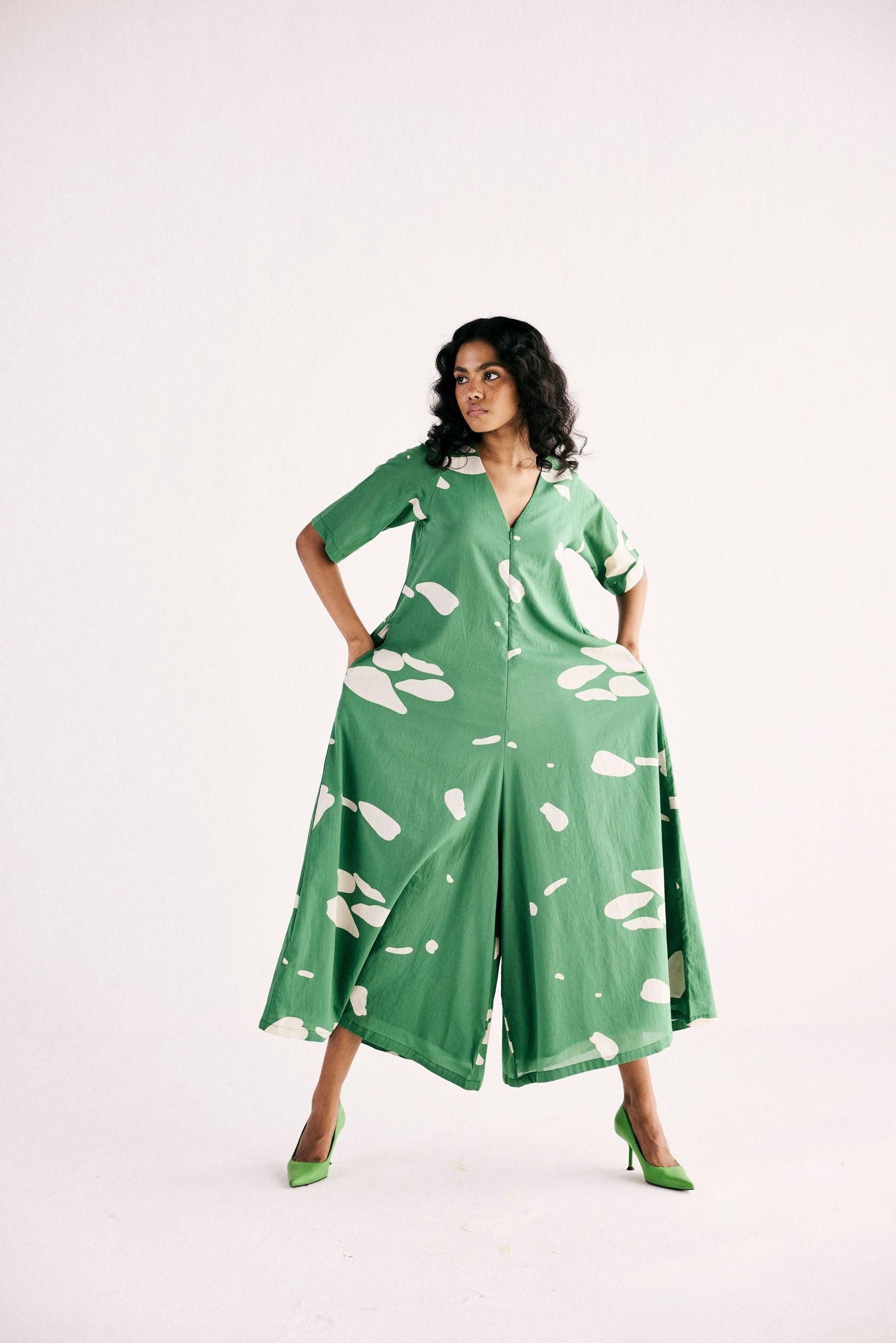 Gems of Paradise Jumpsuit - Khara Kapas