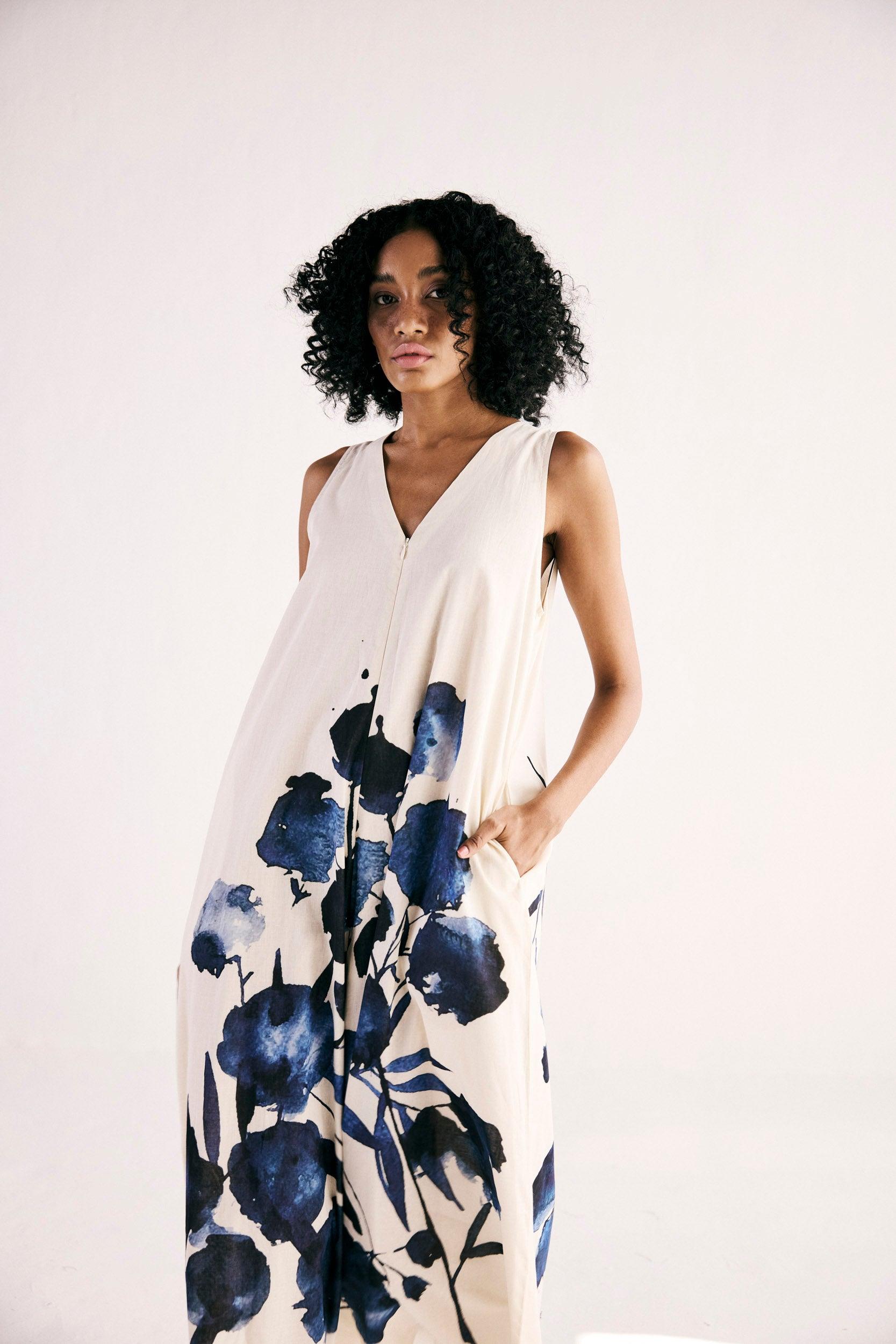 Celestial Ink Jumpsuit - Khara Kapas
