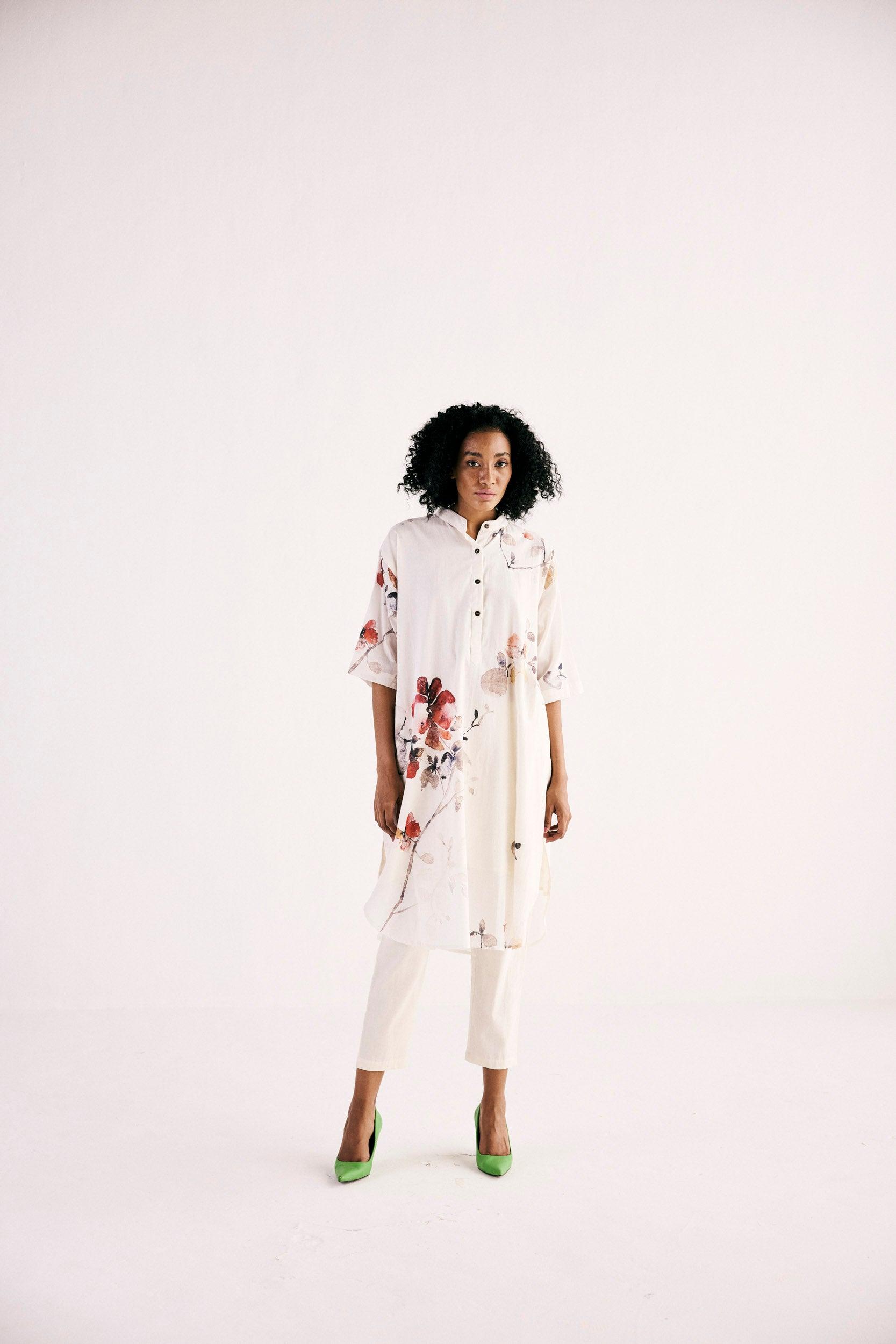 Wisteria Kurta set - Khara Kapas