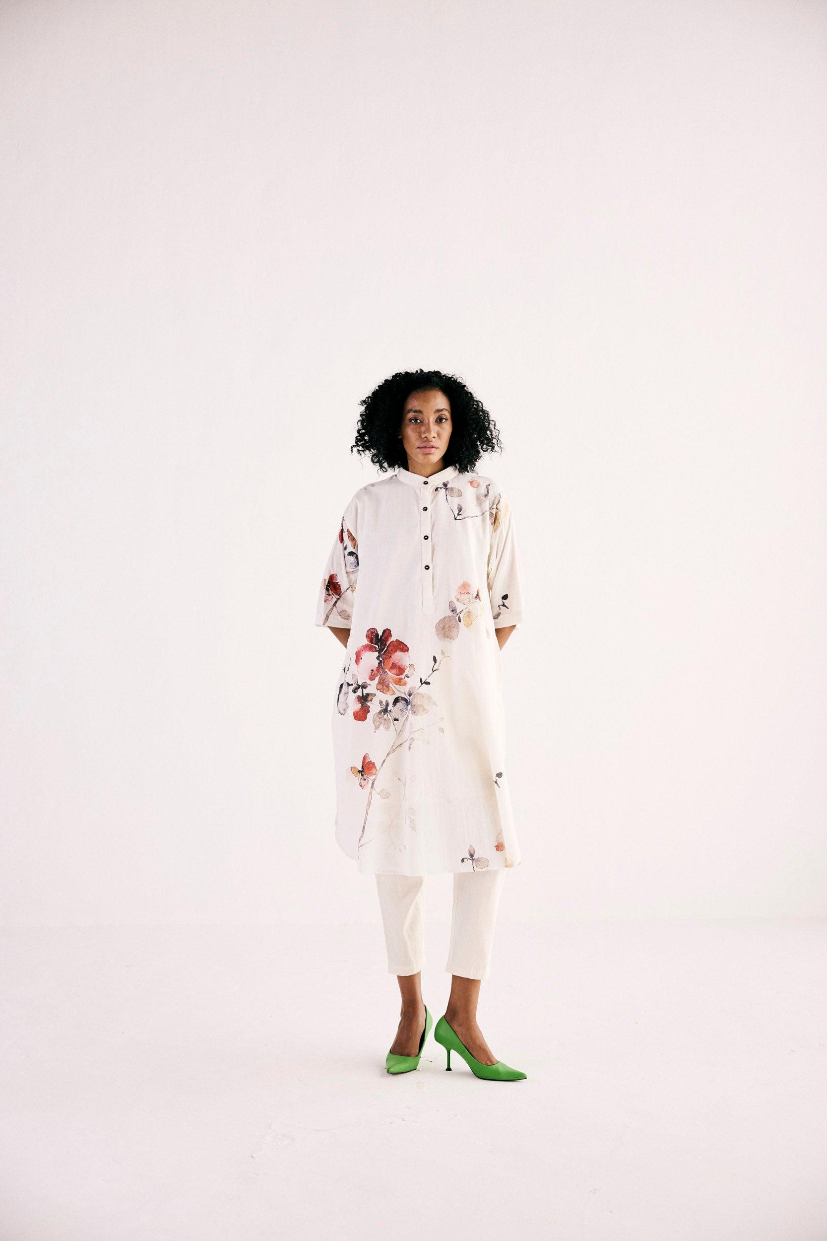 Wisteria Kurta set - Khara Kapas