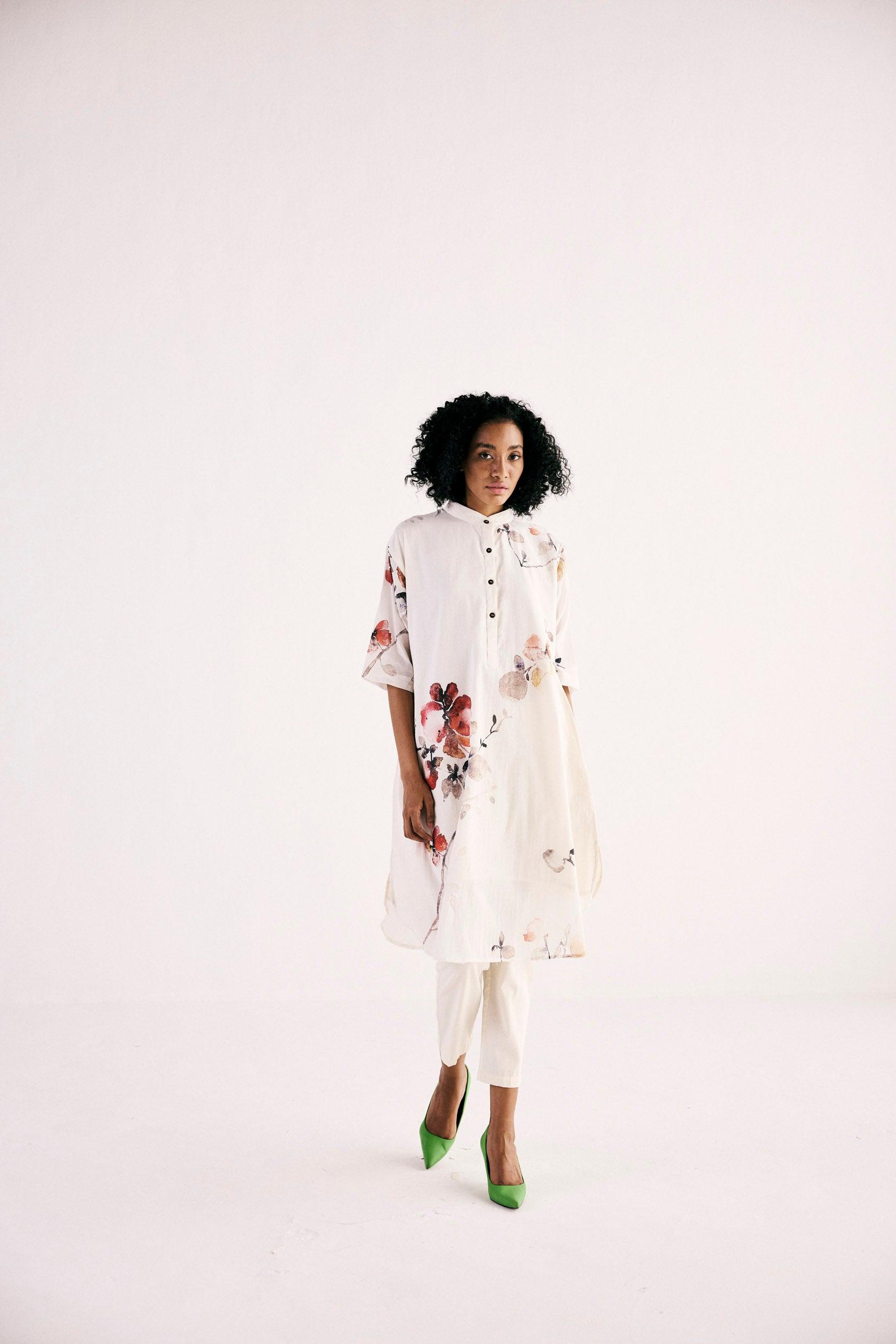 Wisteria Kurta set - Khara Kapas