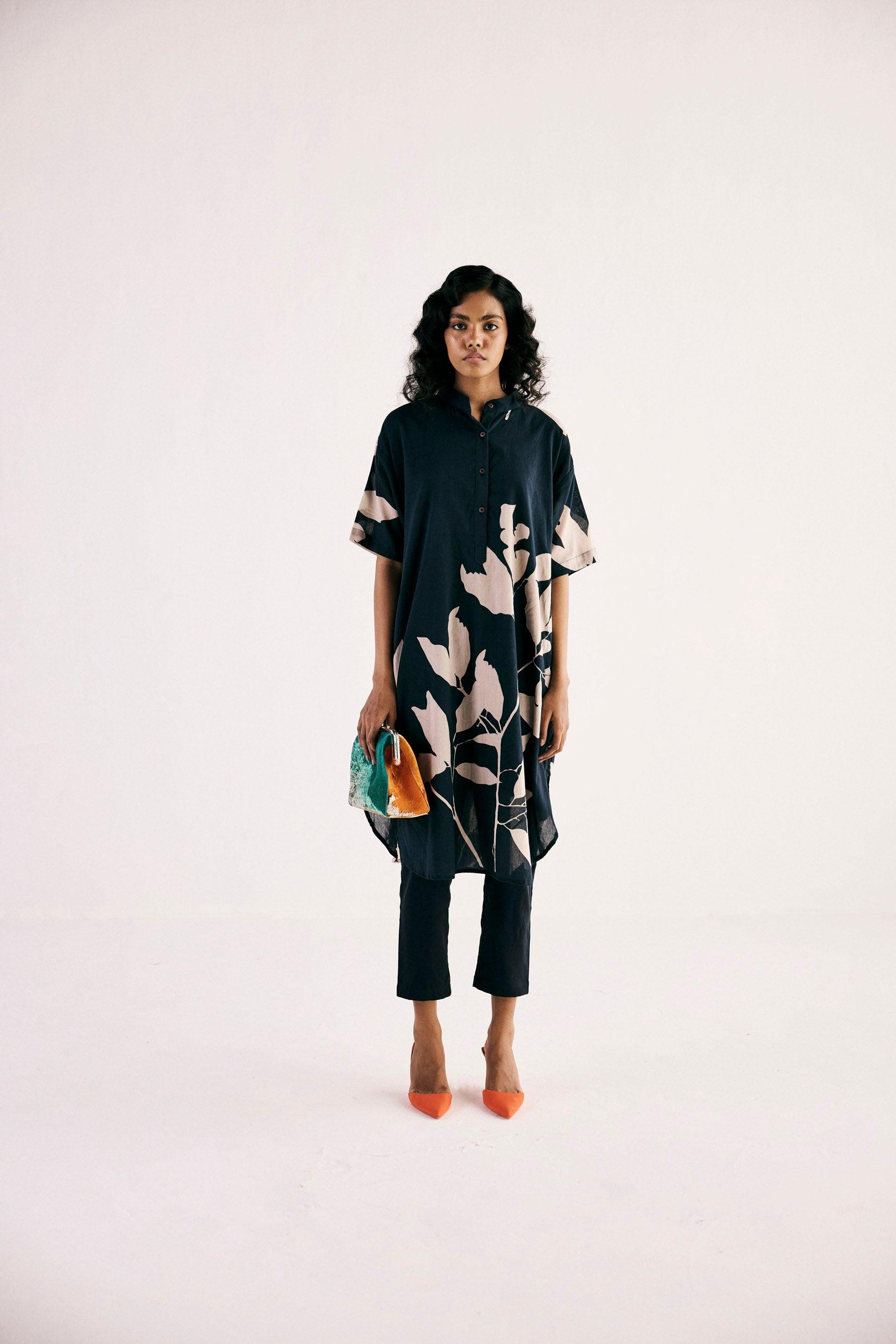 Onyx Kurta set - Khara Kapas